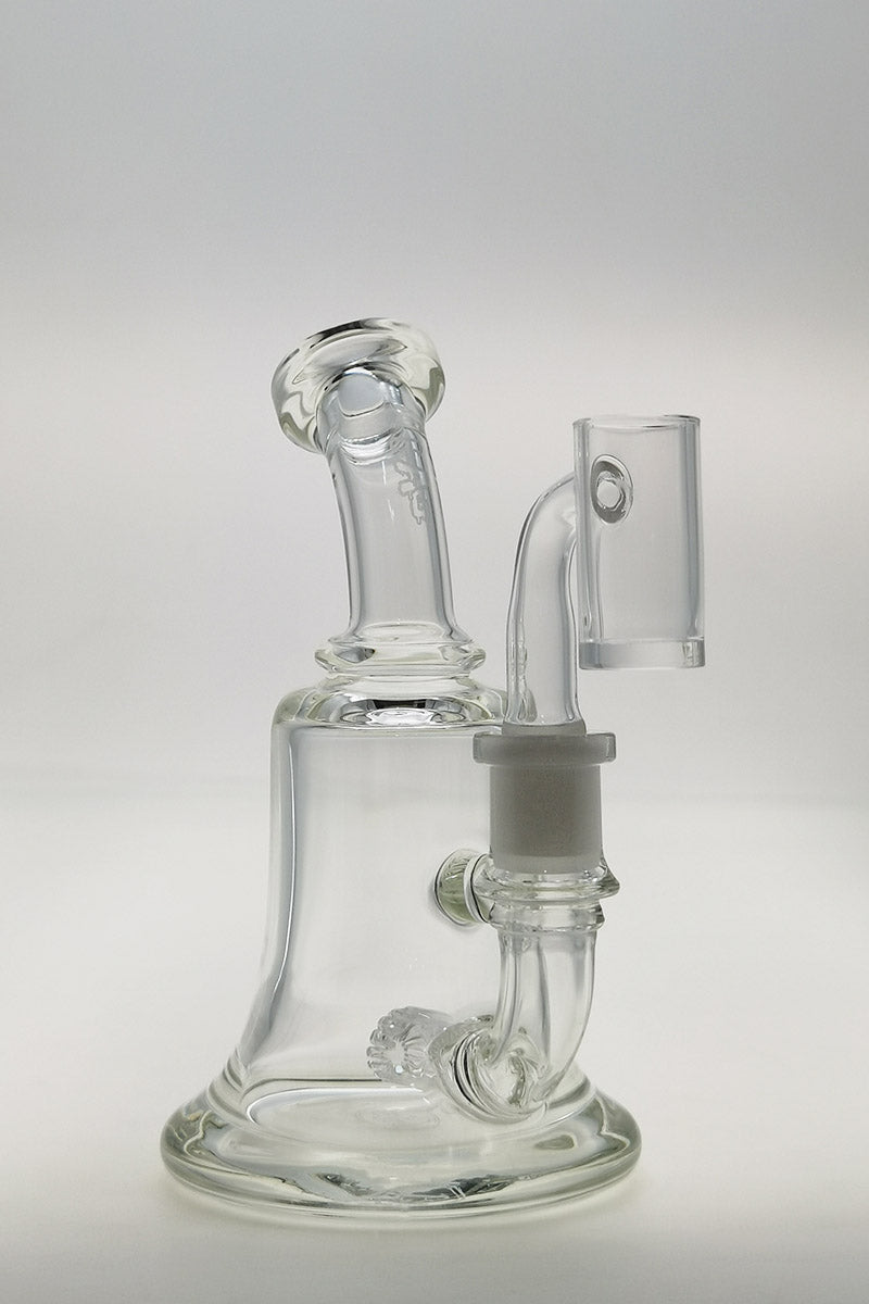 TAG - 6.5" Bent Neck Super Slit Single Showerhead w/ Bellow Base 50x5MM (14MM Female)