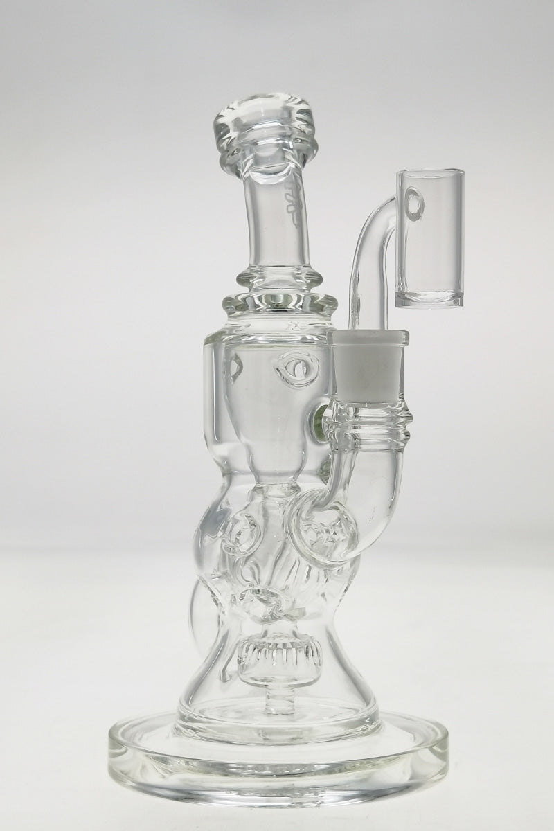 TAG - 8.5" Faberge Egg Klein Incycler (Recycler) w/ Super Slit Puck (14MM Female)