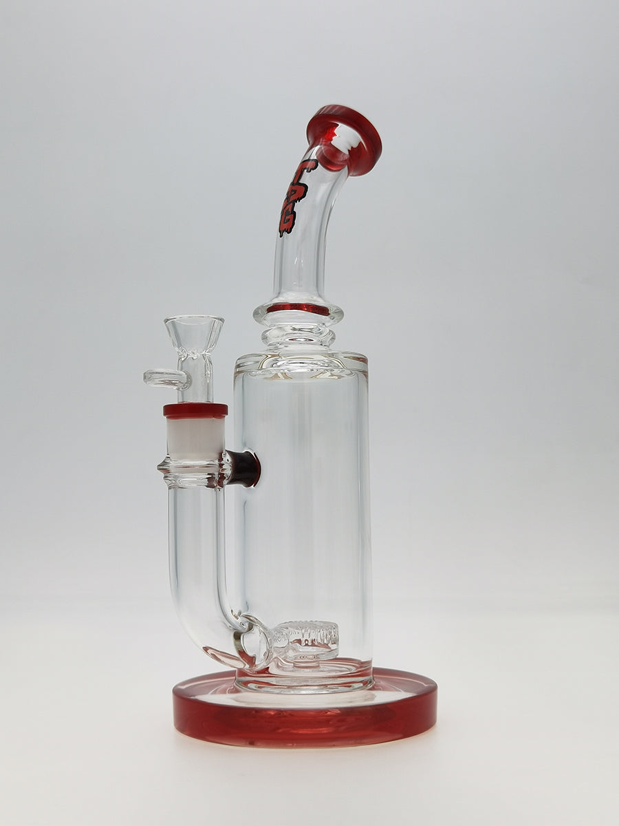 TAG - 12.5" Bent Neck Super Slit Puck Diffuser 65x5MM - 18MM Female