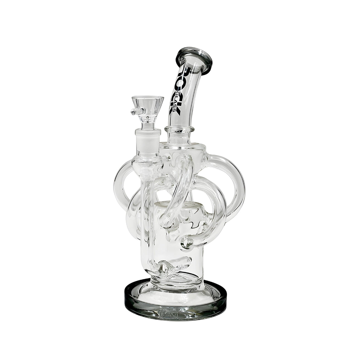 Rock Glass Solid 10” Recycler