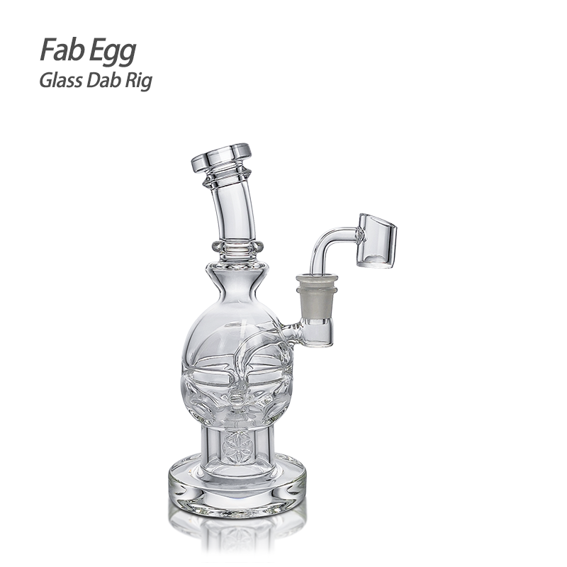 Waxmaid 7.48ββ Fab Egg Glass Dab Rig