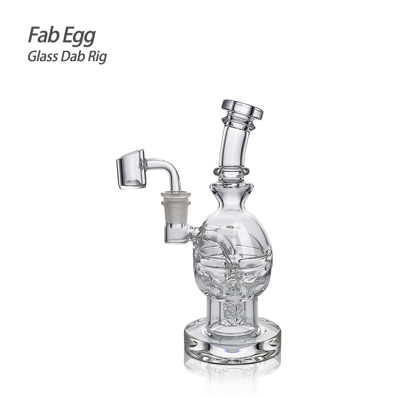 Waxmaid 7.48ββ Fab Egg Glass Dab Rig