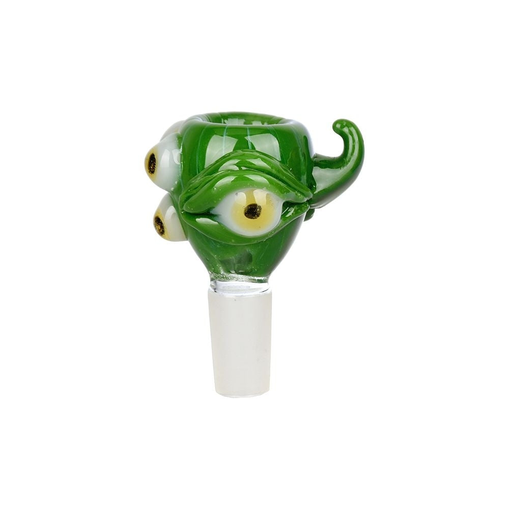 Five-Eyed Monster Herb Slide | 14mm M | Colors Vary