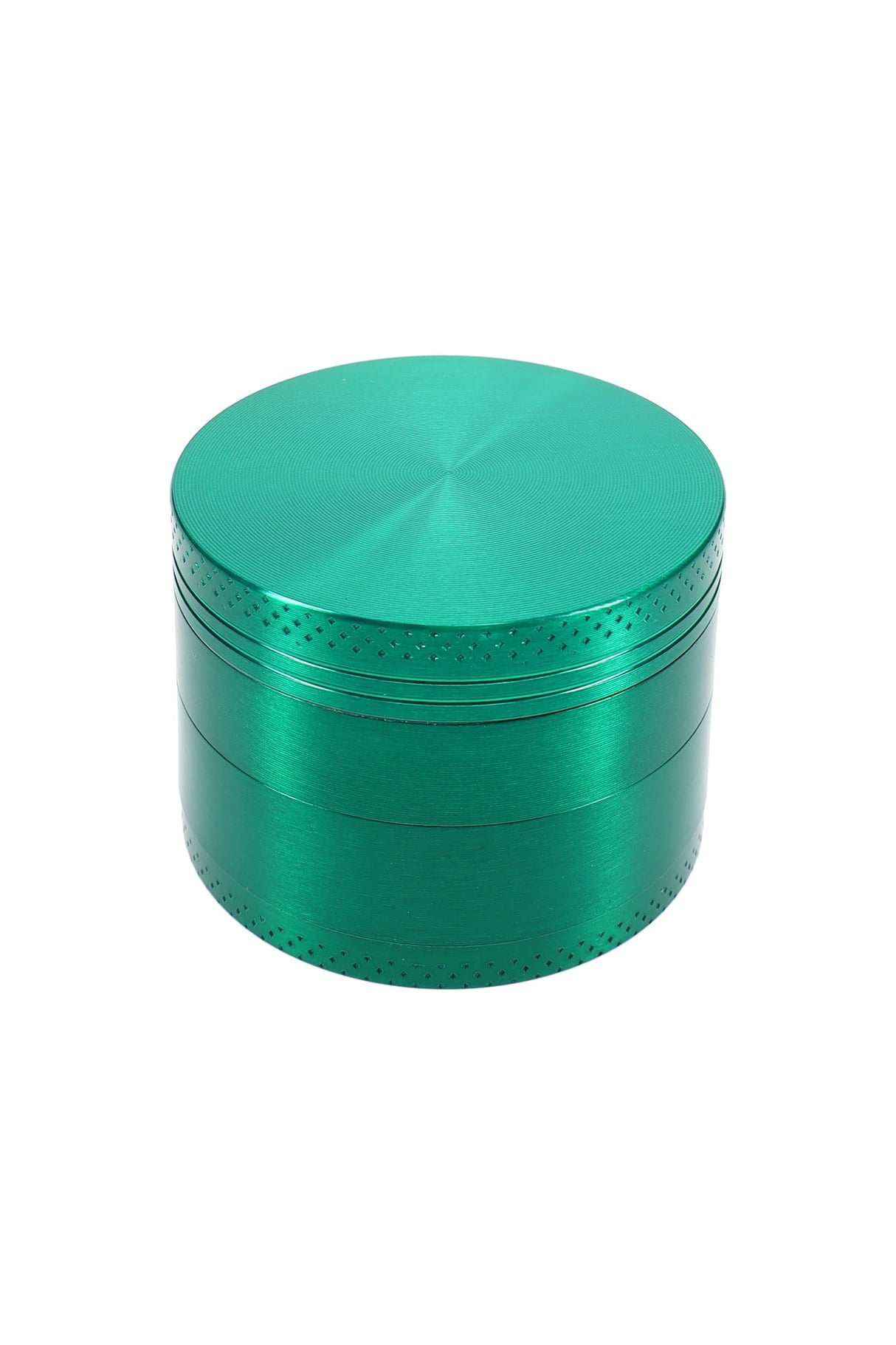 4-Part Metal Herb Grinder “Pocket Press” – 2″ (50 mm) – Assorted Colors