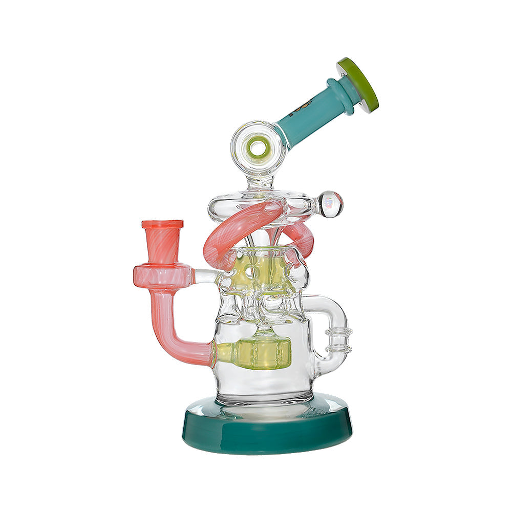 Calibear Gusher Recycler Dual Percolator Dab Rig