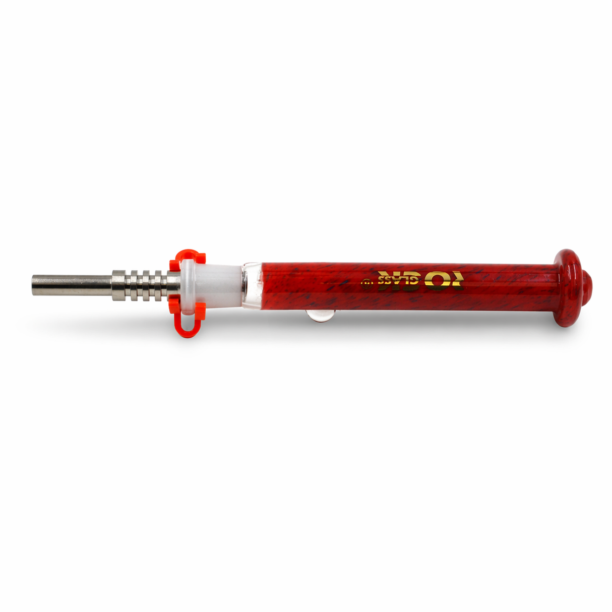 Ember Wand 14mm Rock Glass Nectar Straw