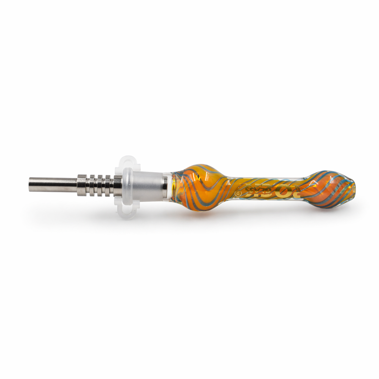 Drift Dabber 14mm Rock Glass Nectar Straw