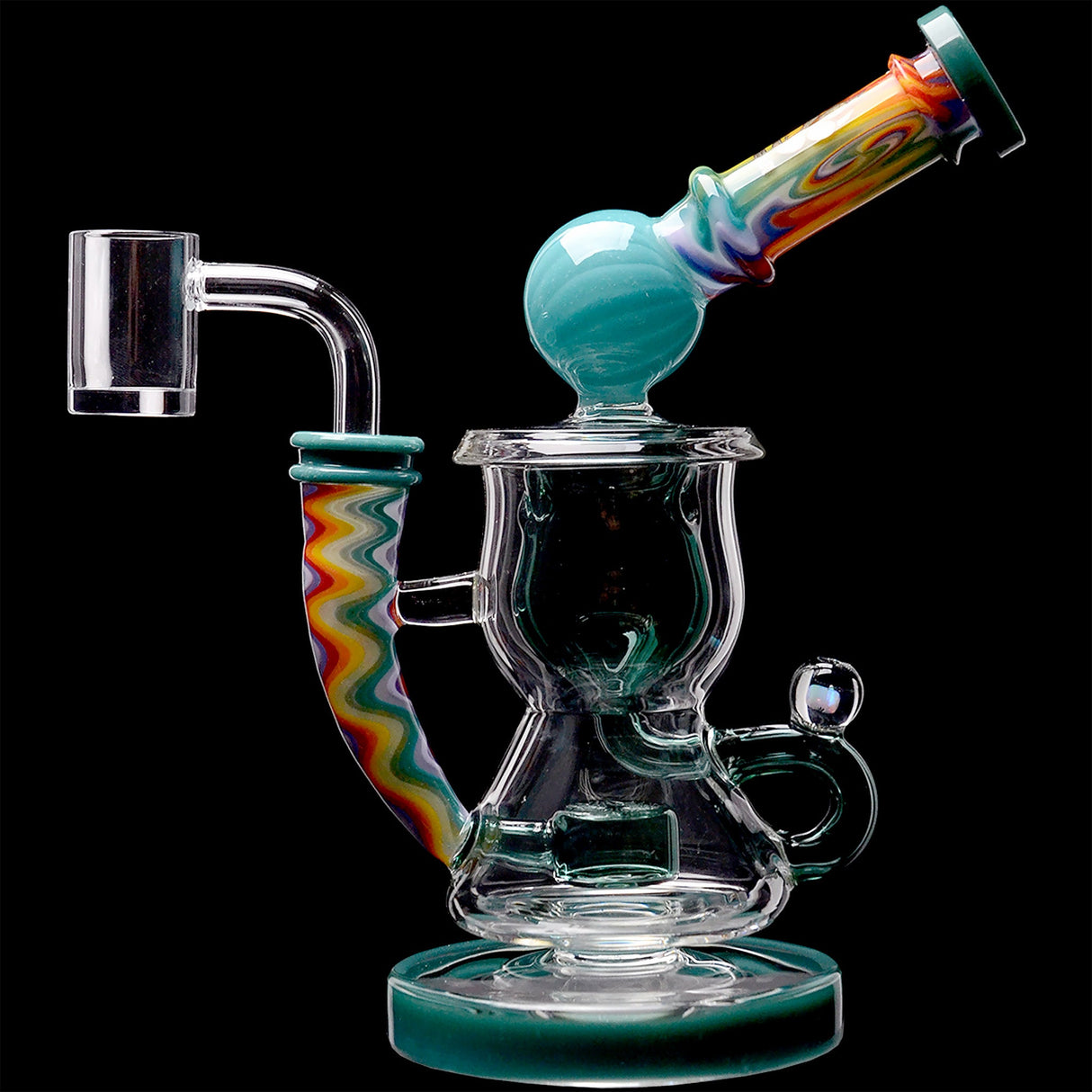 Calibear 8'' Klein Bloom Recycler Dab Rig