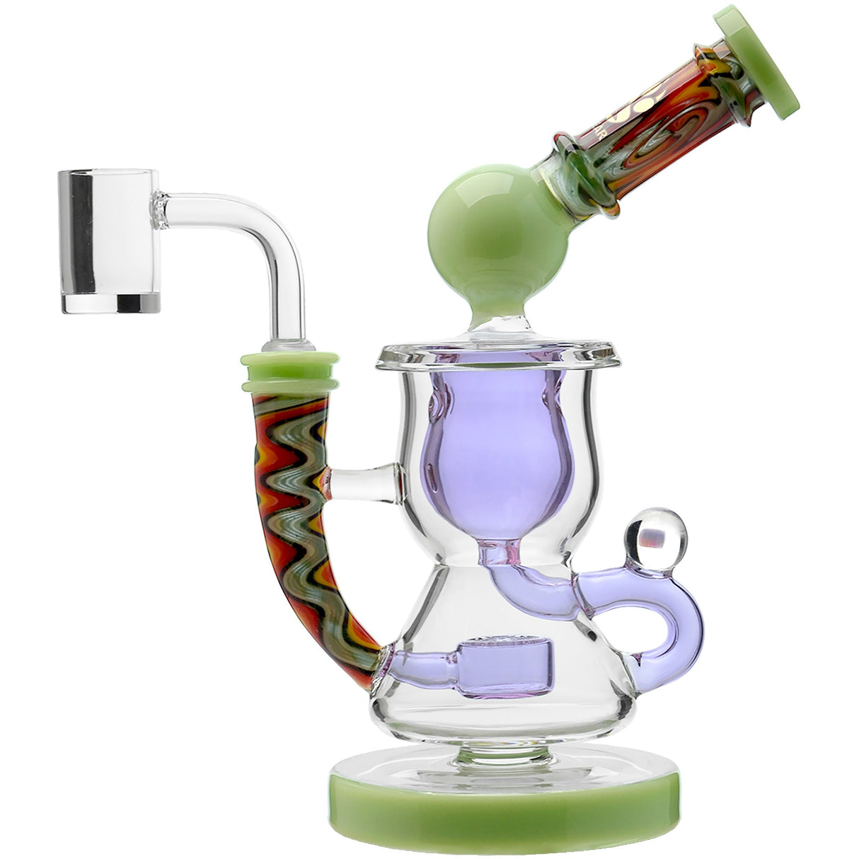 Calibear 8'' Klein Bloom Recycler Dab Rig