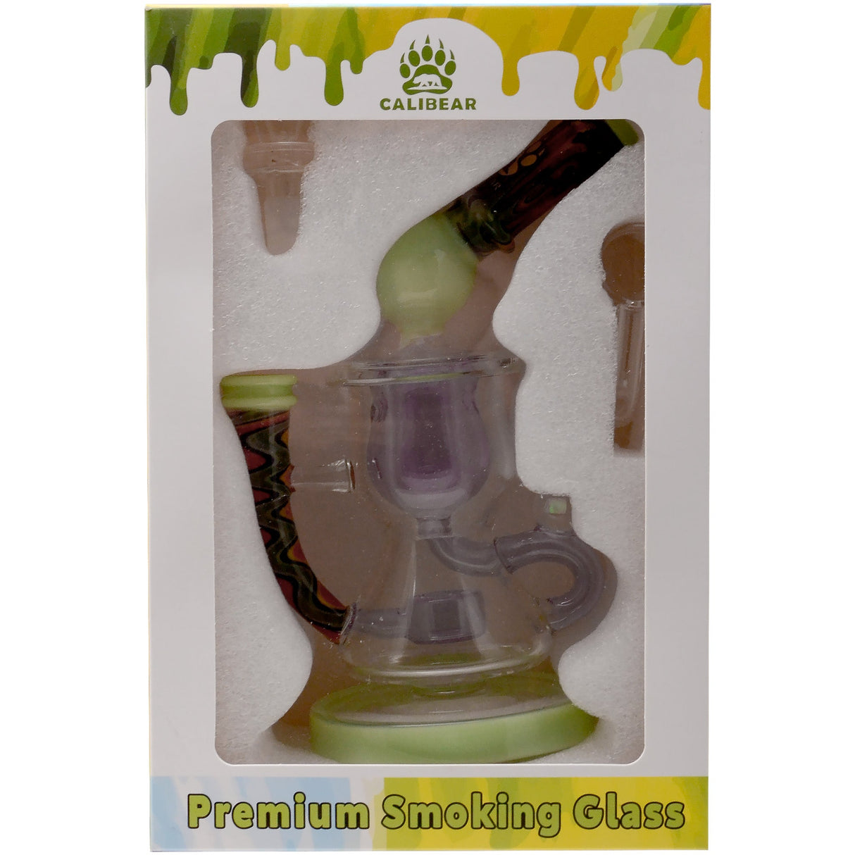 Calibear 8'' Klein Bloom Recycler Dab Rig