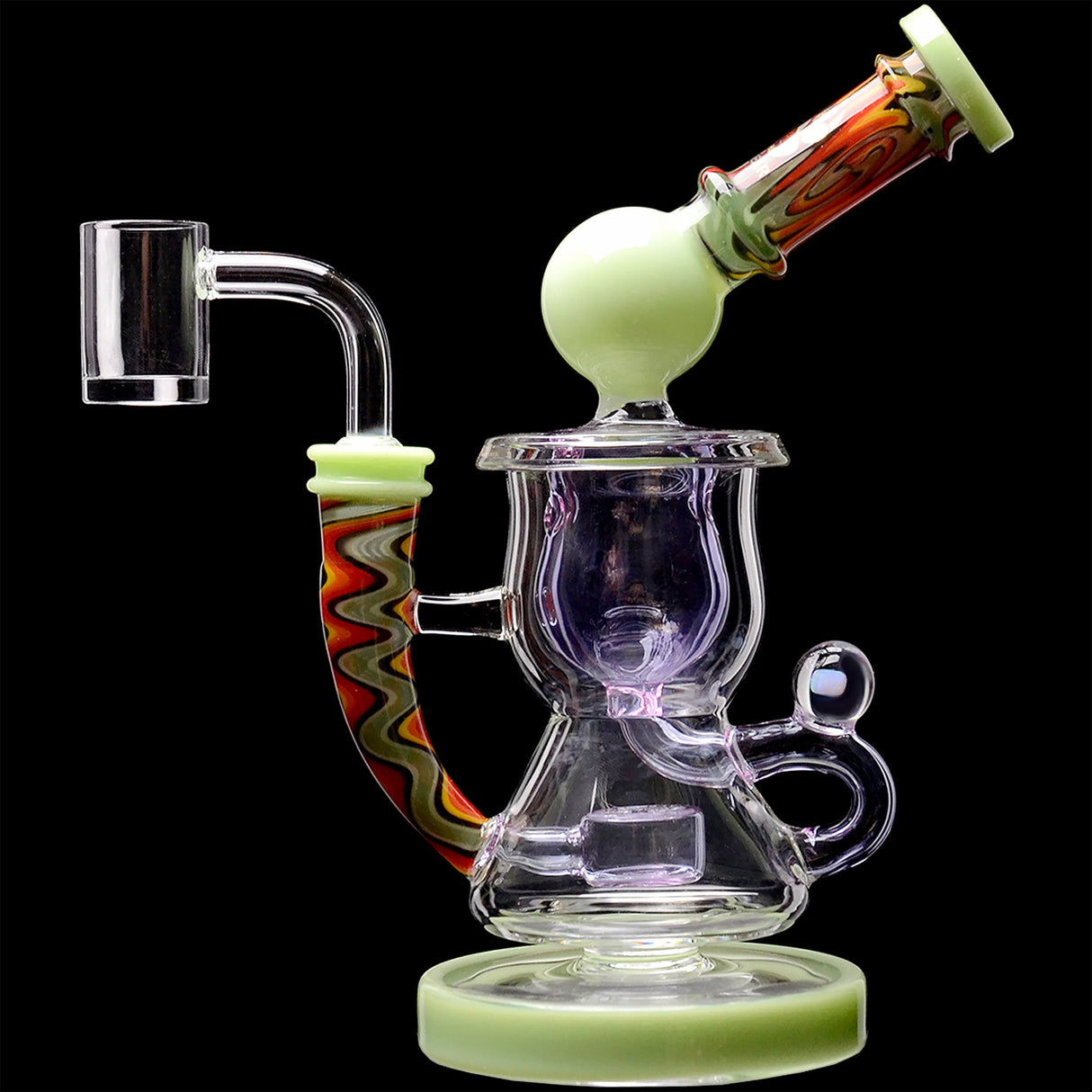 Calibear 8'' Klein Bloom Recycler Dab Rig