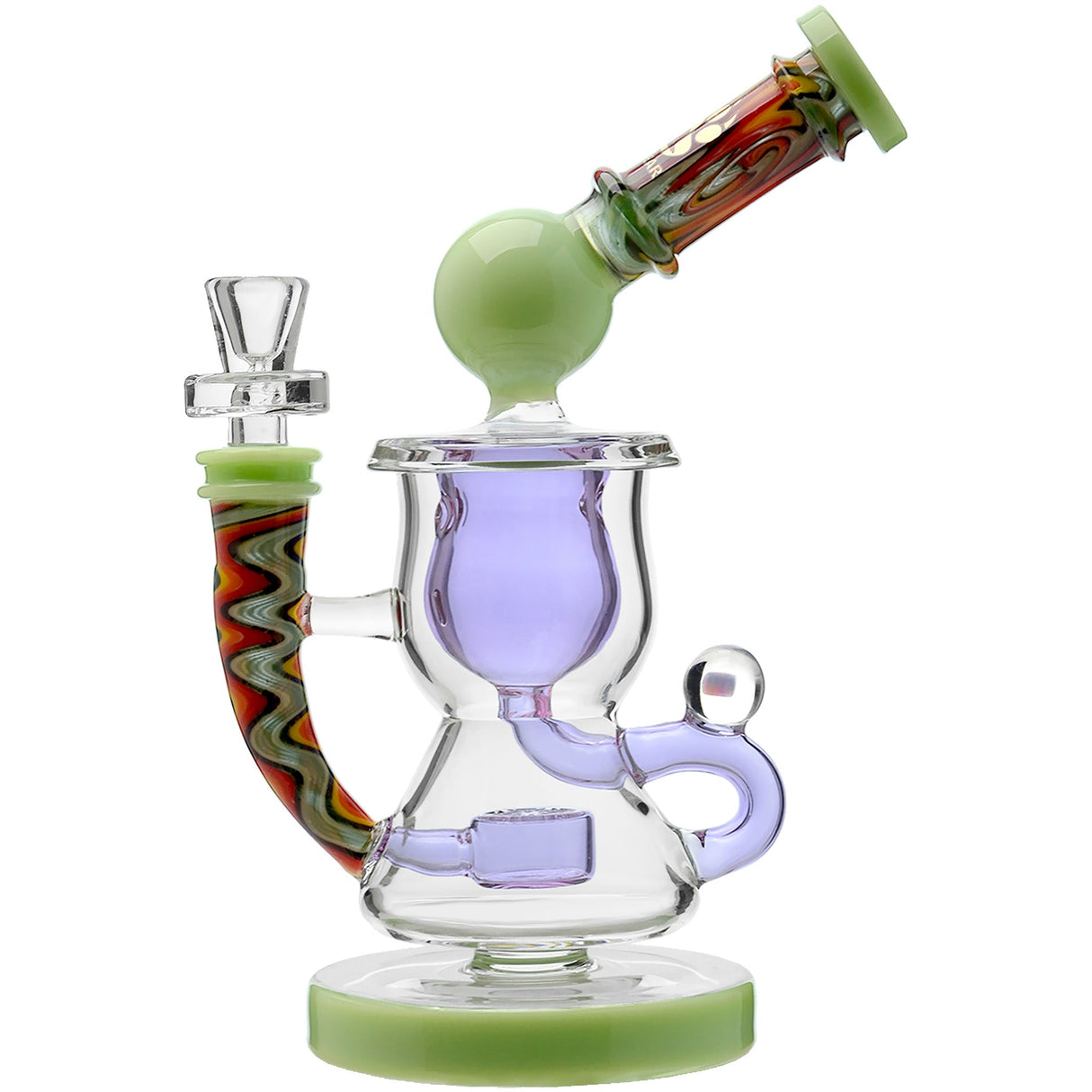 Calibear 8'' Klein Bloom Recycler Dab Rig