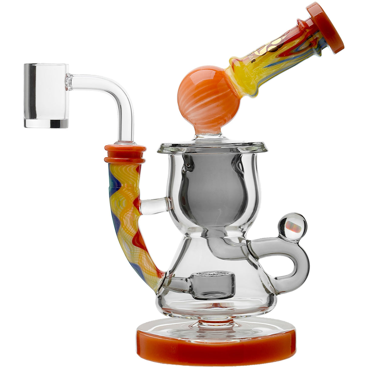 Calibear 8'' Klein Bloom Recycler Dab Rig