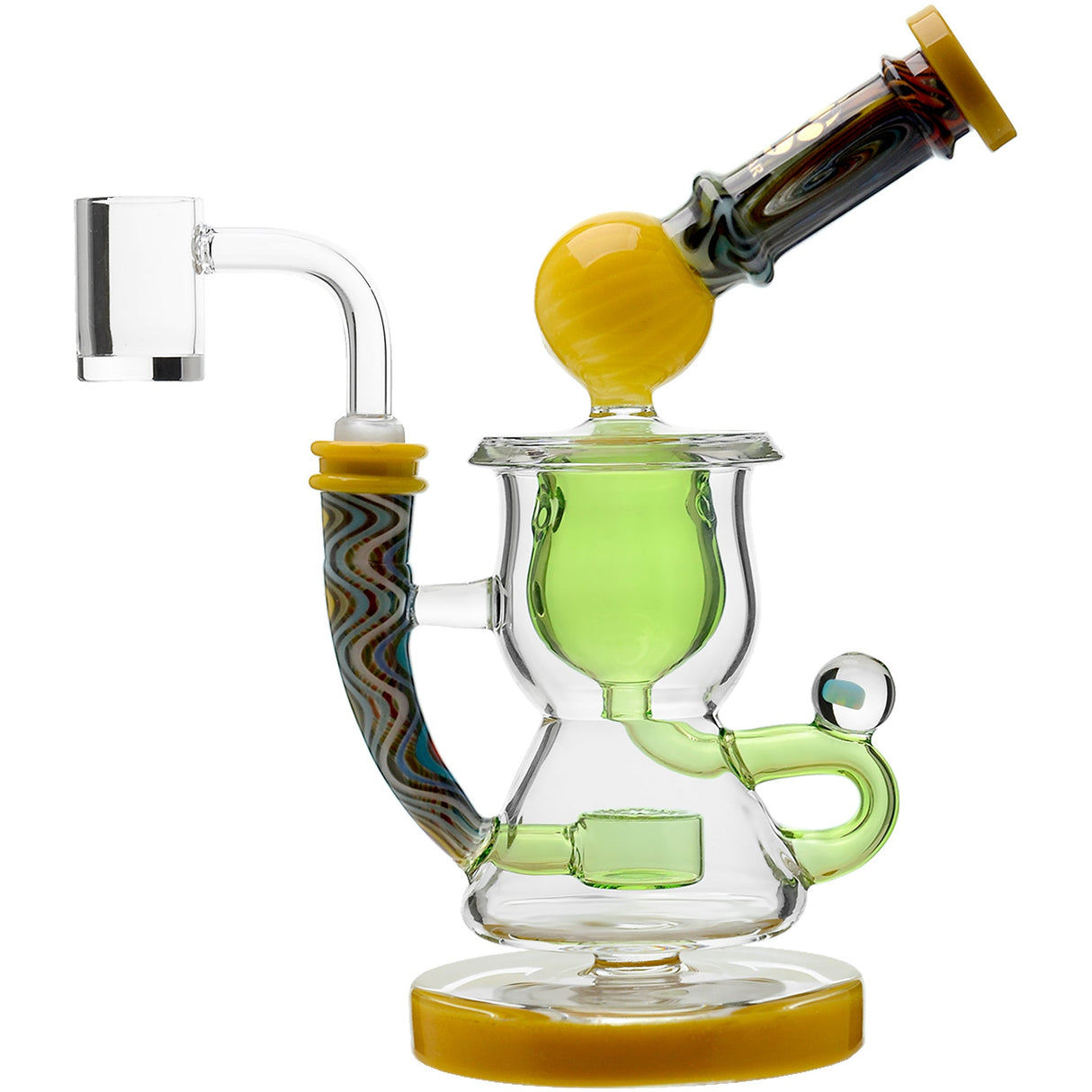 Calibear 8'' Klein Bloom Recycler Dab Rig
