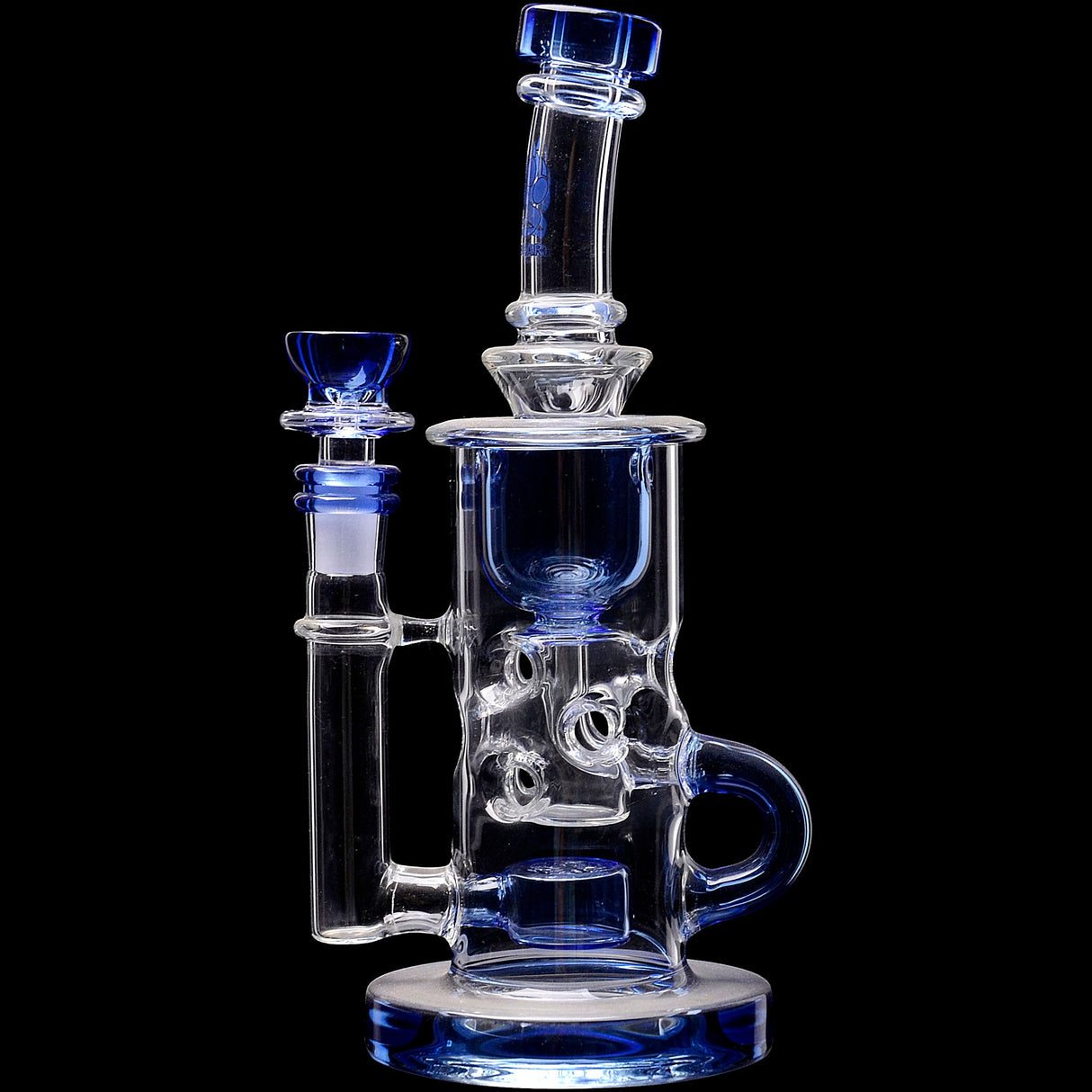 Calibear Cascade Flower Of Life Klein Recycler Dab Rig