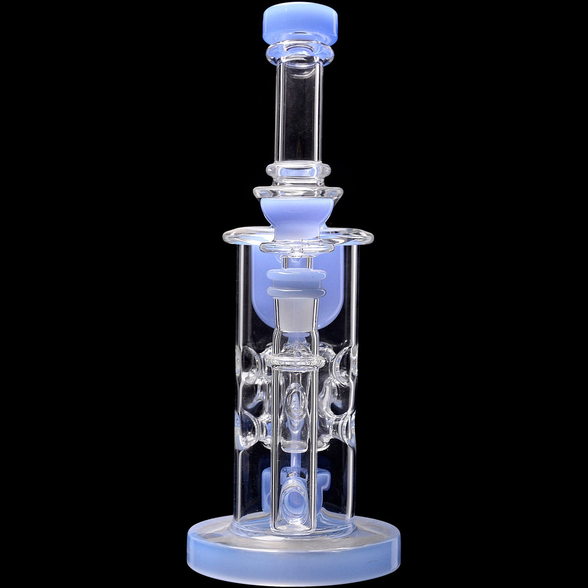 Calibear Cascade Flower Of Life Klein Recycler Dab Rig