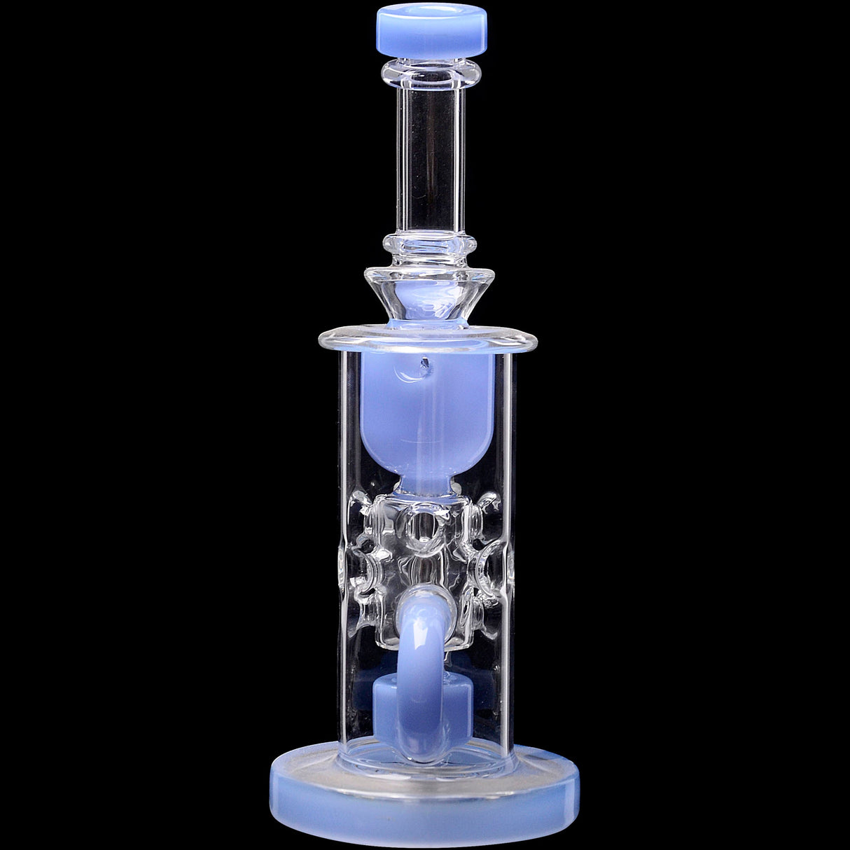 Calibear Cascade Flower Of Life Klein Recycler Dab Rig