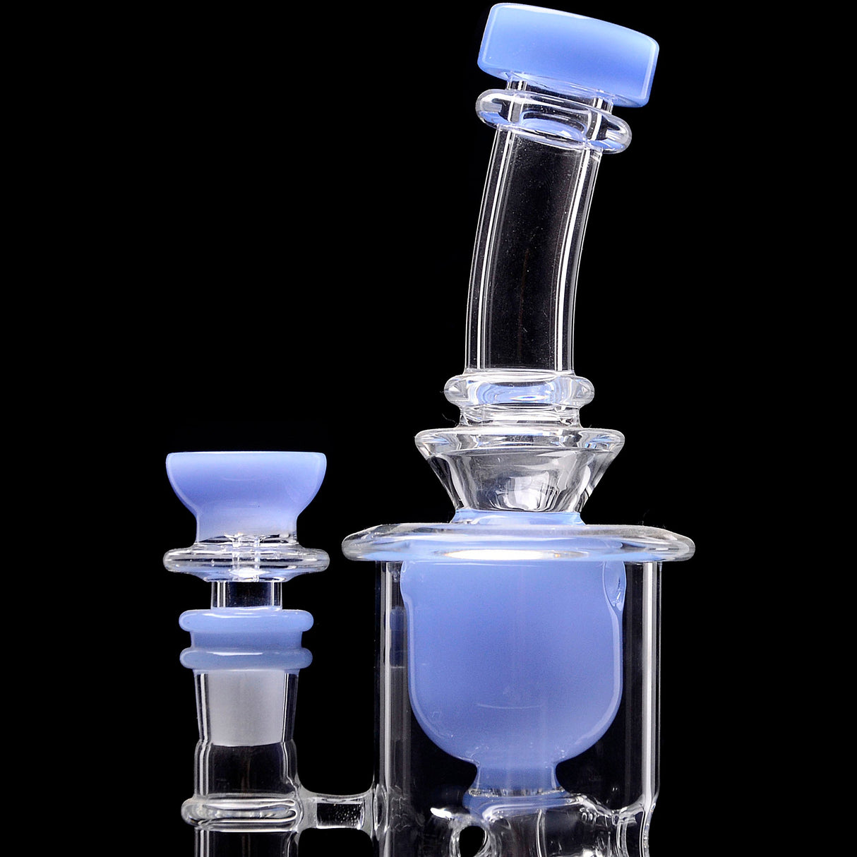Calibear Cascade Flower Of Life Klein Recycler Dab Rig