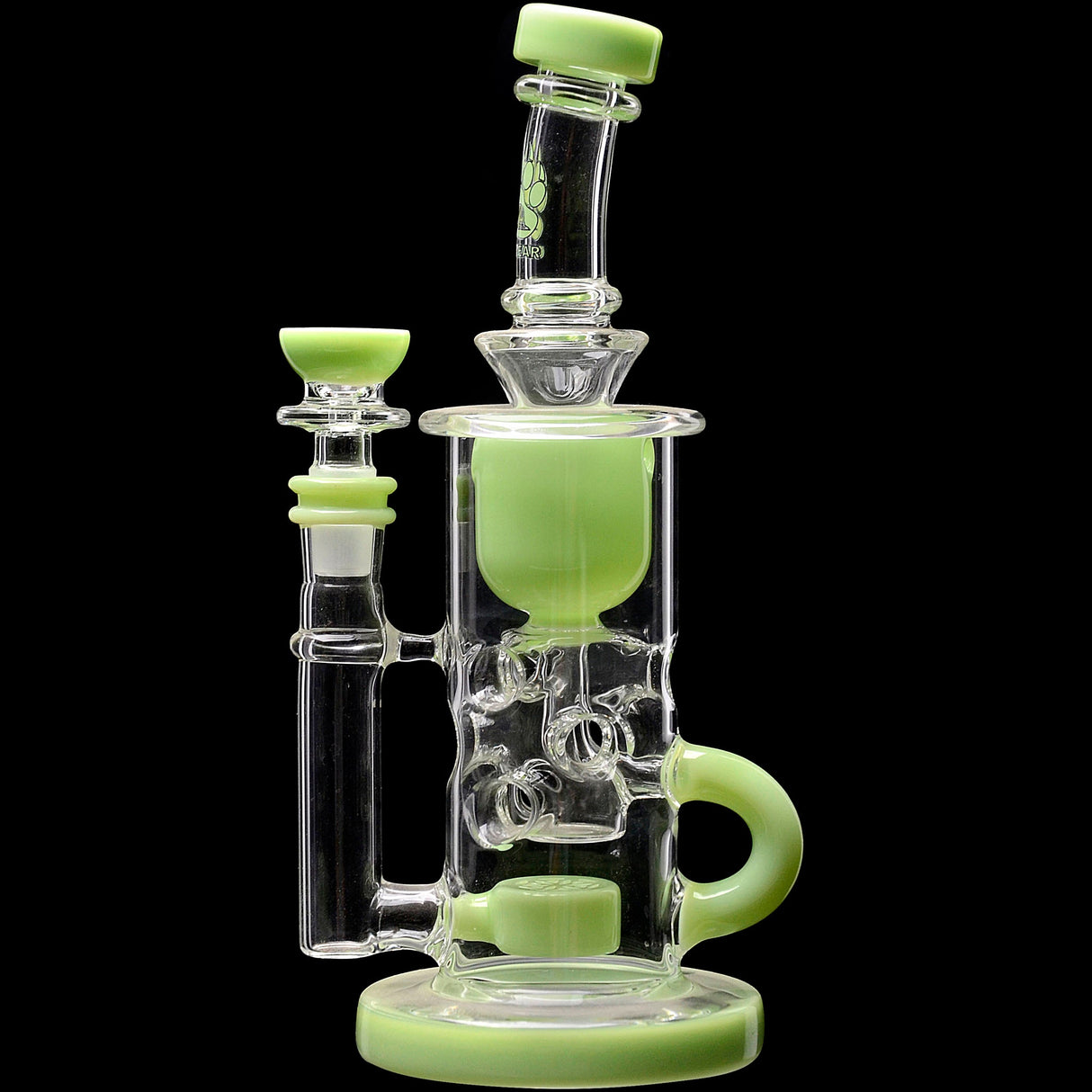 Calibear Cascade Flower Of Life Klein Recycler Dab Rig