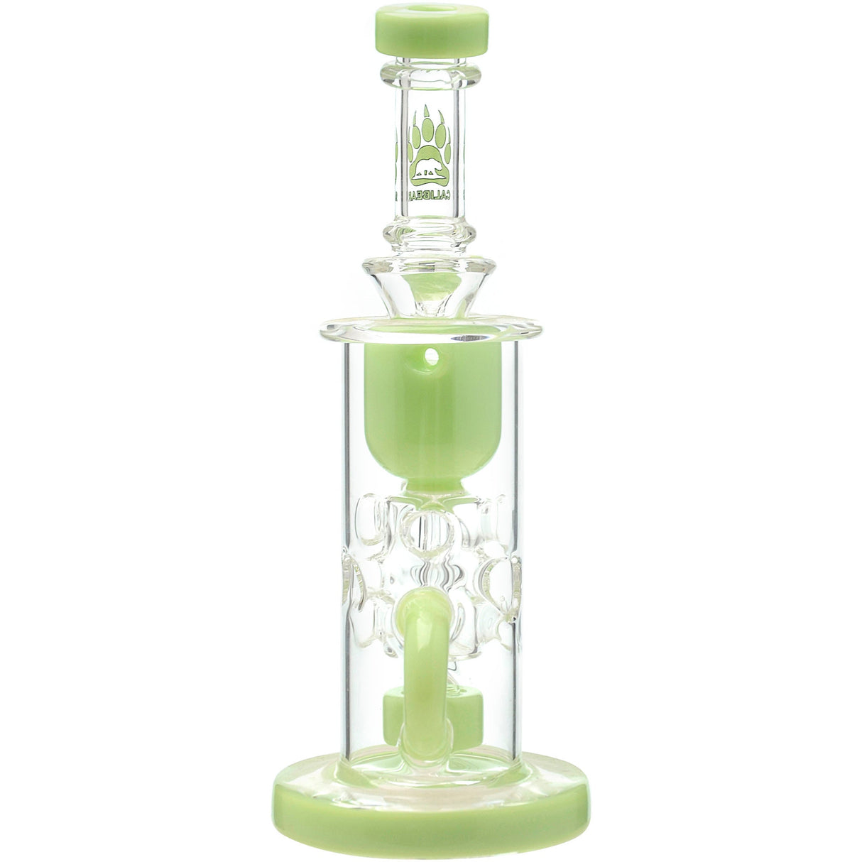 Calibear Cascade Flower Of Life Klein Recycler Dab Rig
