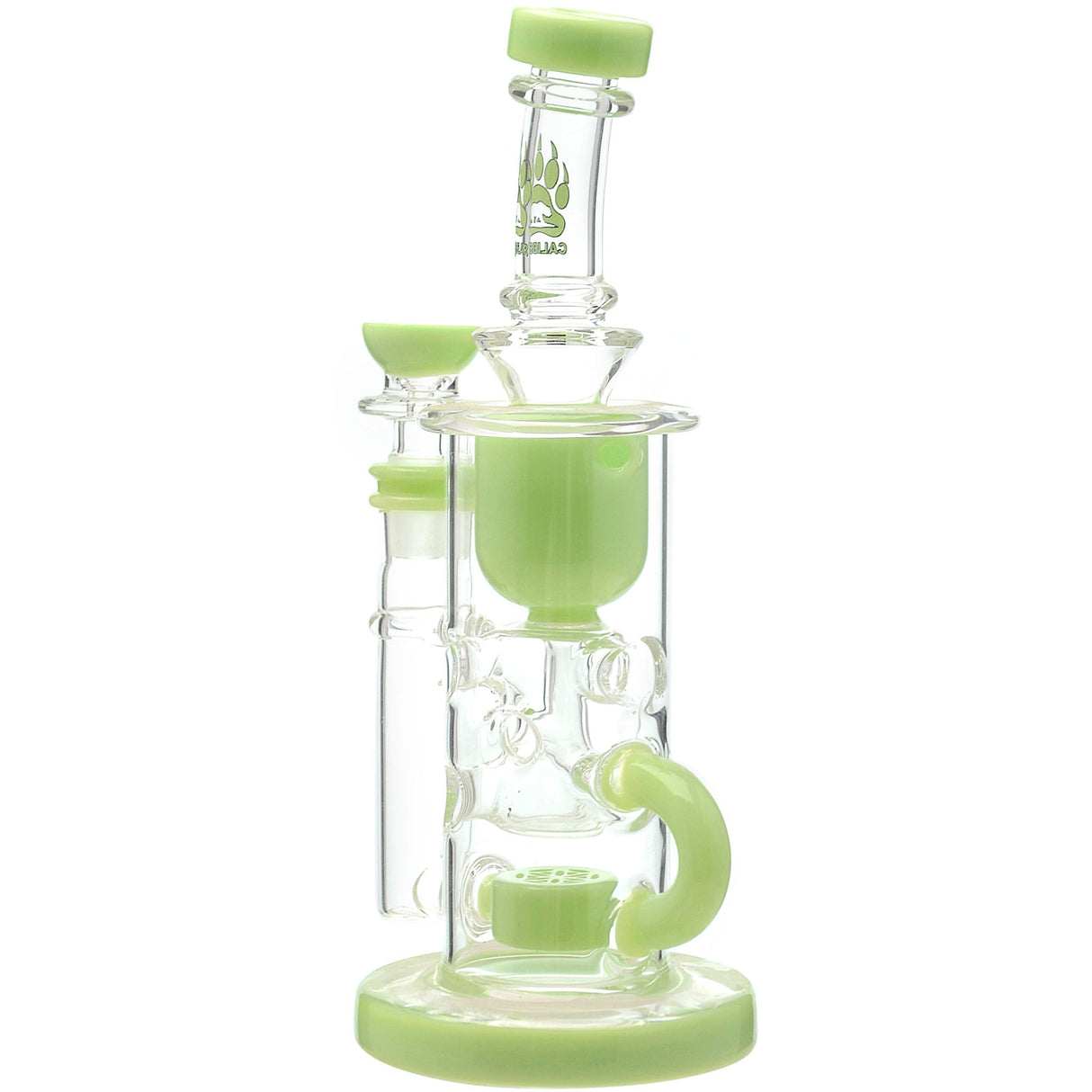 Calibear Cascade Flower Of Life Klein Recycler Dab Rig