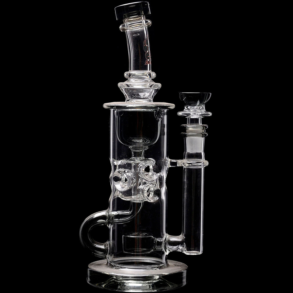 Calibear Cascade Flower Of Life Klein Recycler Dab Rig