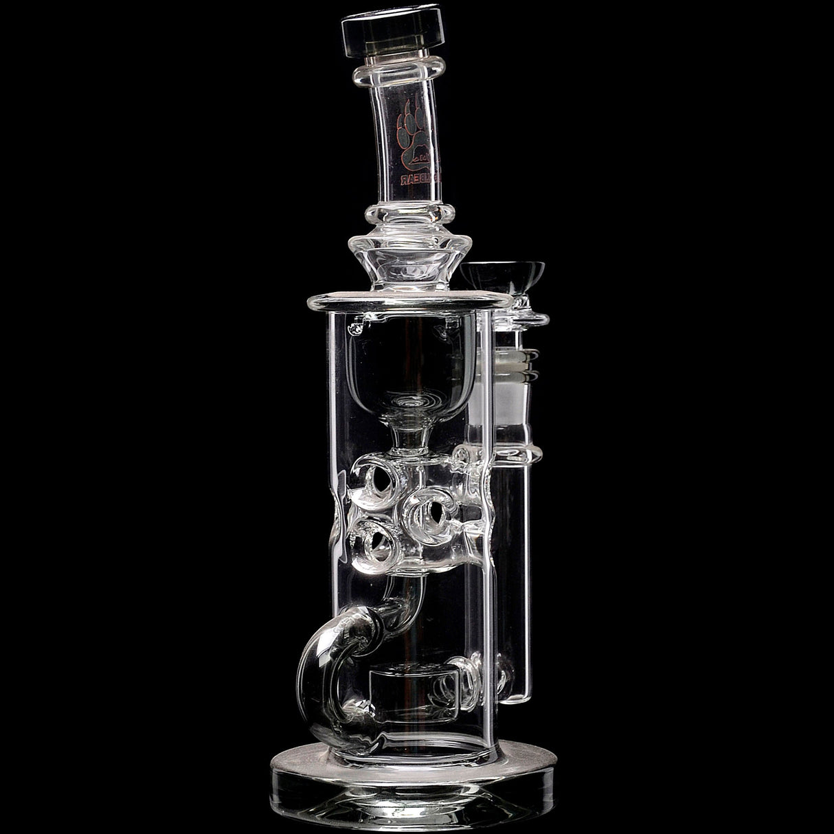 Calibear Cascade Flower Of Life Klein Recycler Dab Rig