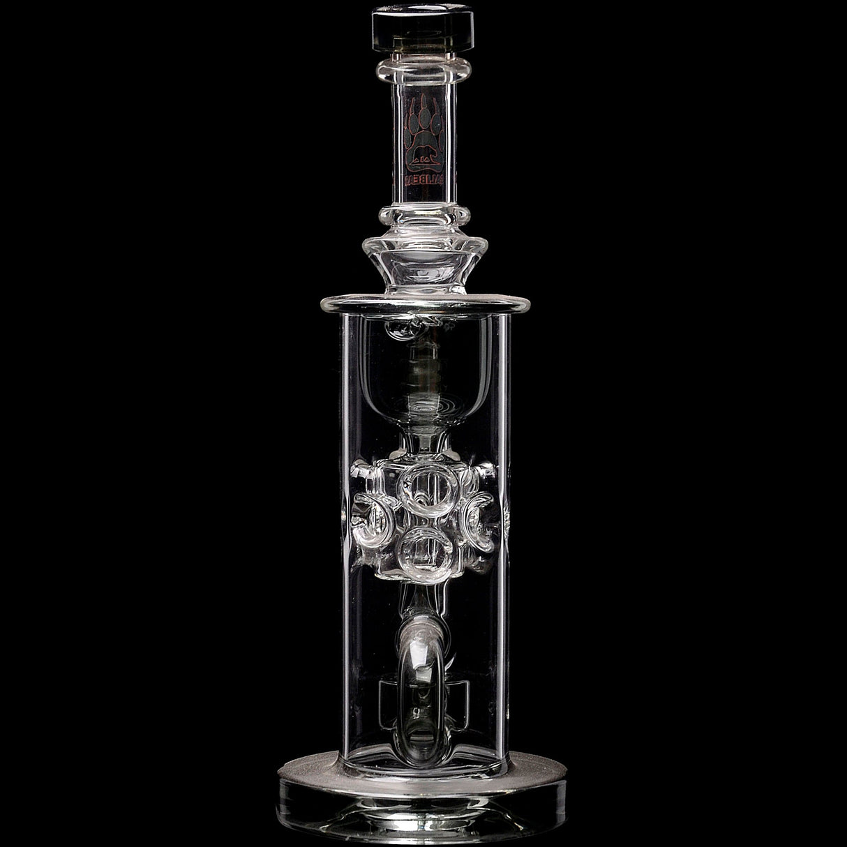 Calibear Cascade Flower Of Life Klein Recycler Dab Rig