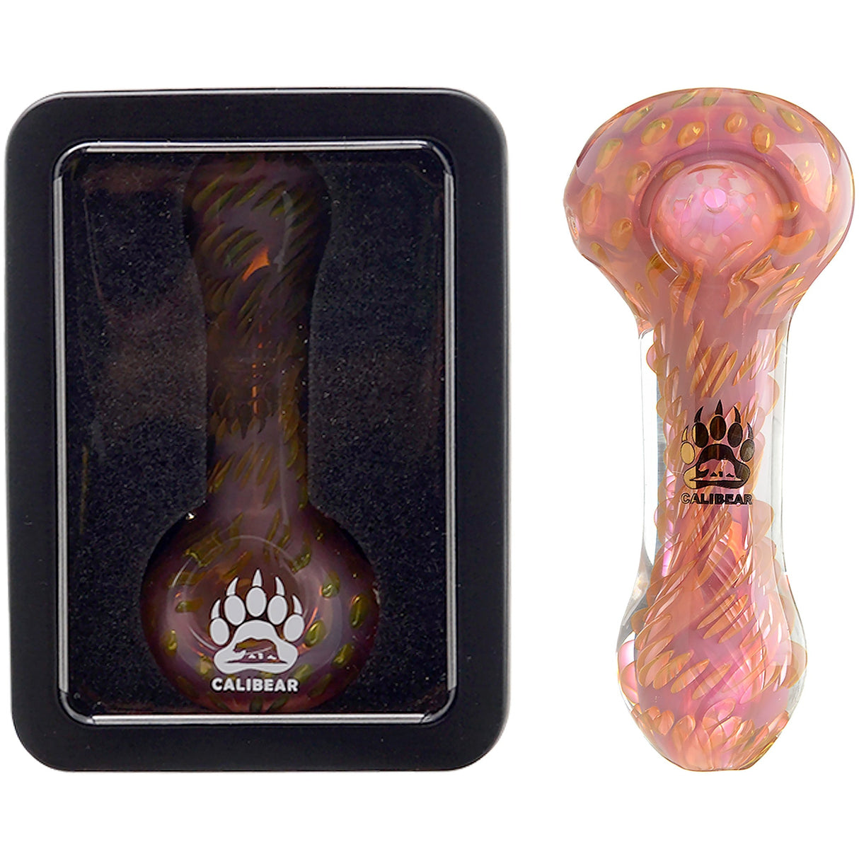 Calibear Classic Silver Fumed Pipe