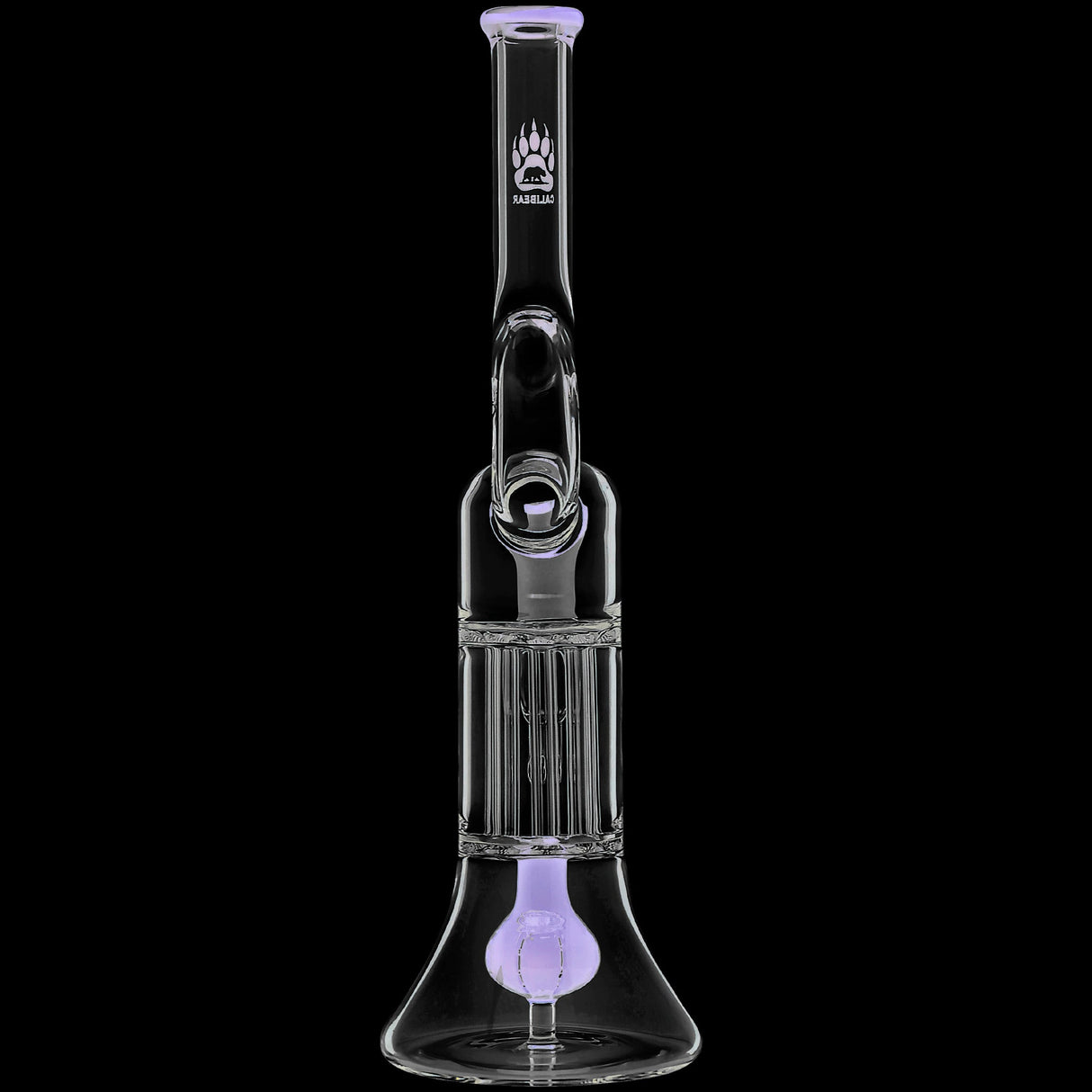 Calibear 13'' Serpentine Double Perc Beaker Dab Rig