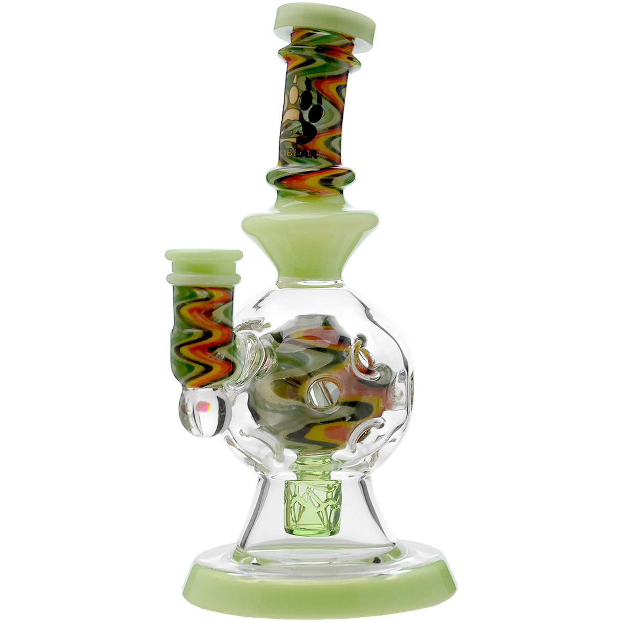 Calibear 8'' Fabyrinth Seed Of Life Perc Dab Rig