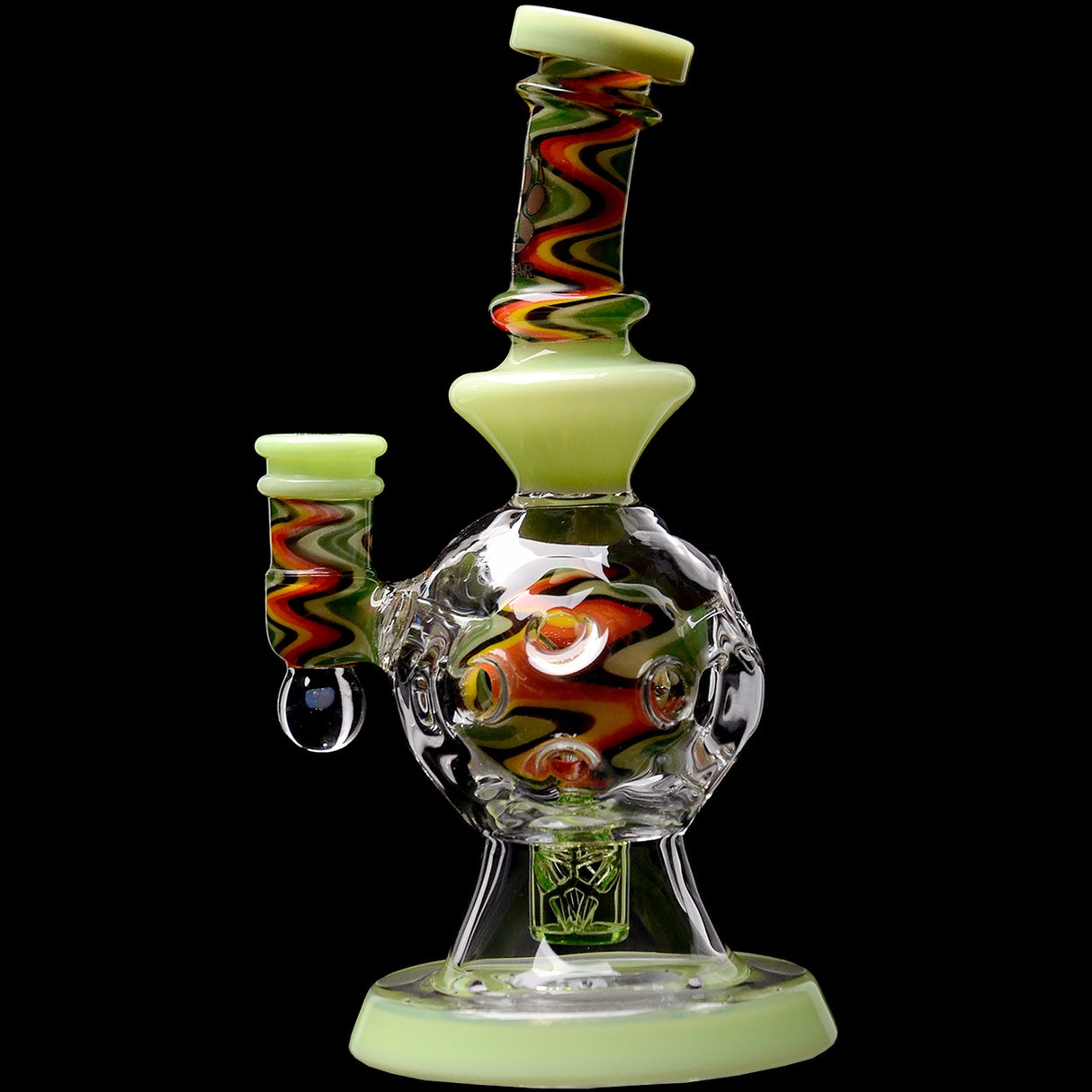 Calibear 8'' Fabyrinth Seed Of Life Perc Dab Rig