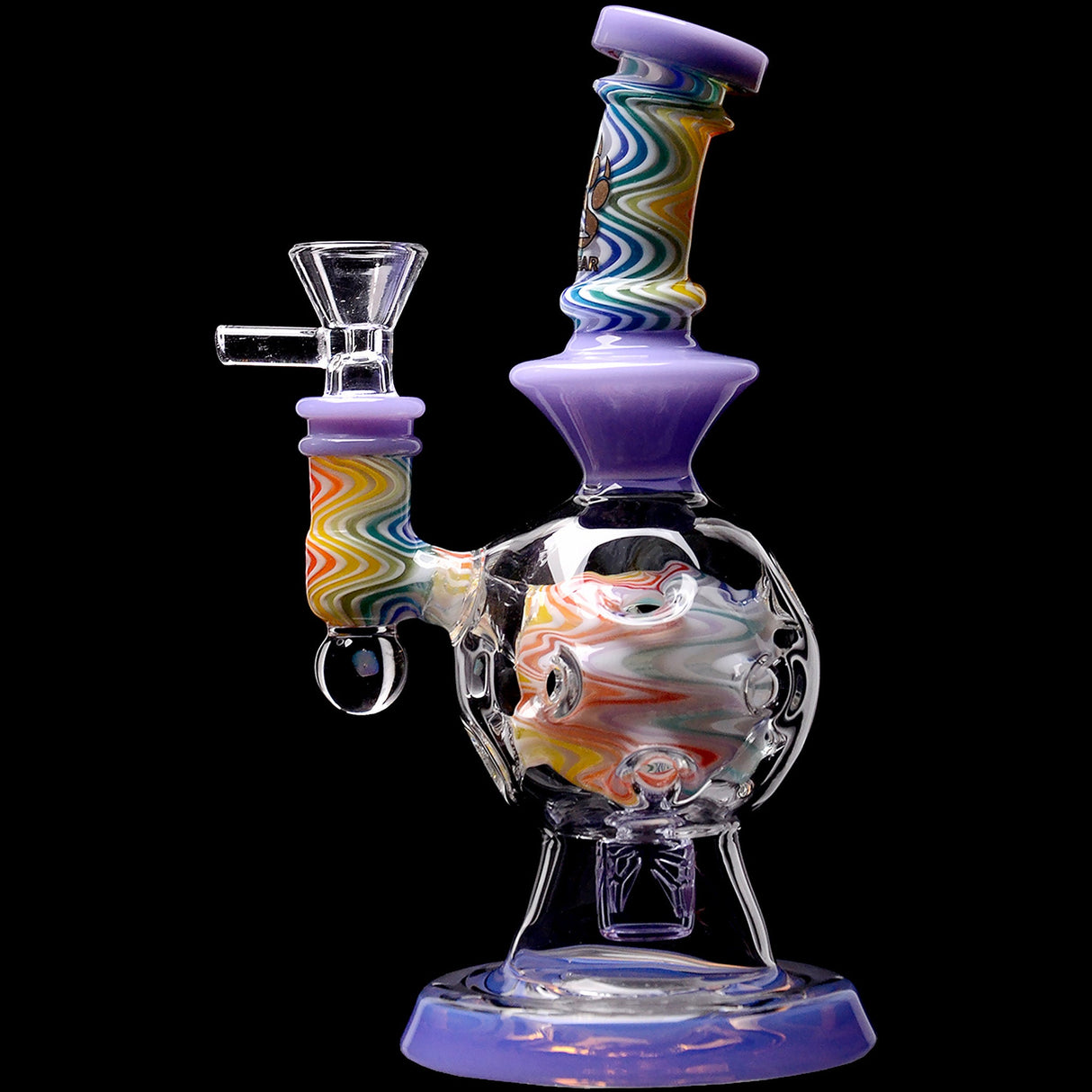 Calibear 8'' Fabyrinth Seed Of Life Perc Dab Rig