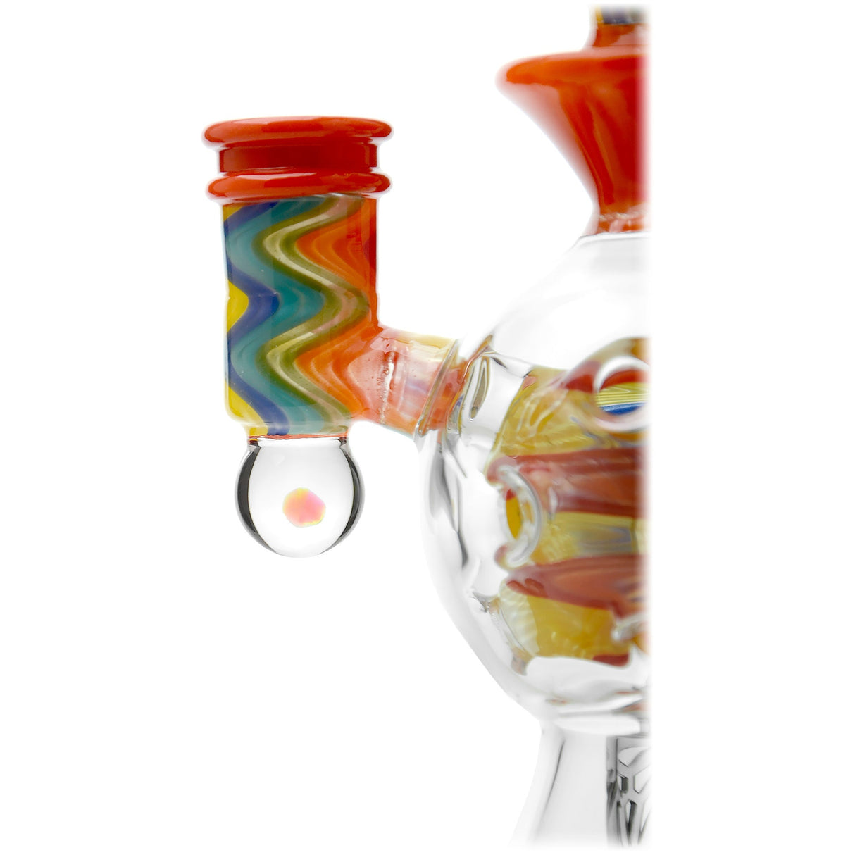 Calibear 8'' Fabyrinth Seed Of Life Perc Dab Rig