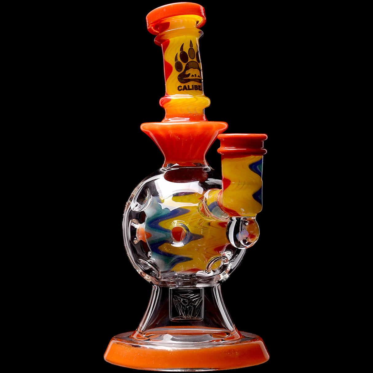 Calibear 8'' Fabyrinth Seed Of Life Perc Dab Rig