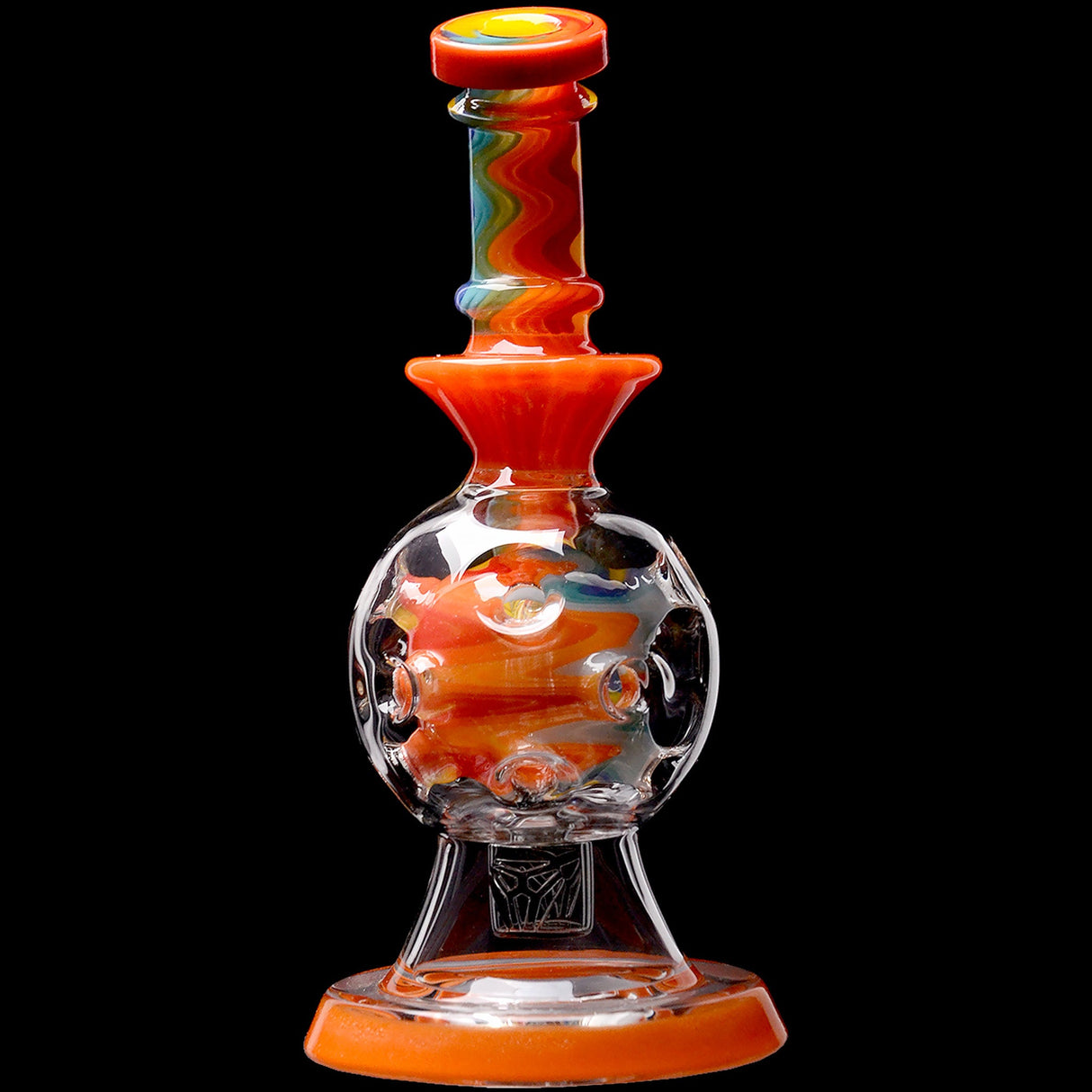 Calibear 8'' Fabyrinth Seed Of Life Perc Dab Rig