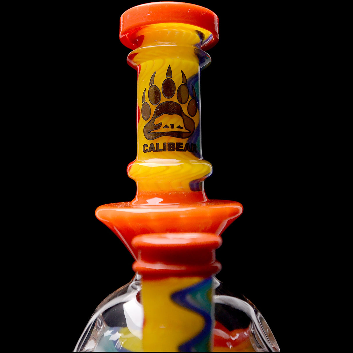 Calibear 8'' Fabyrinth Seed Of Life Perc Dab Rig