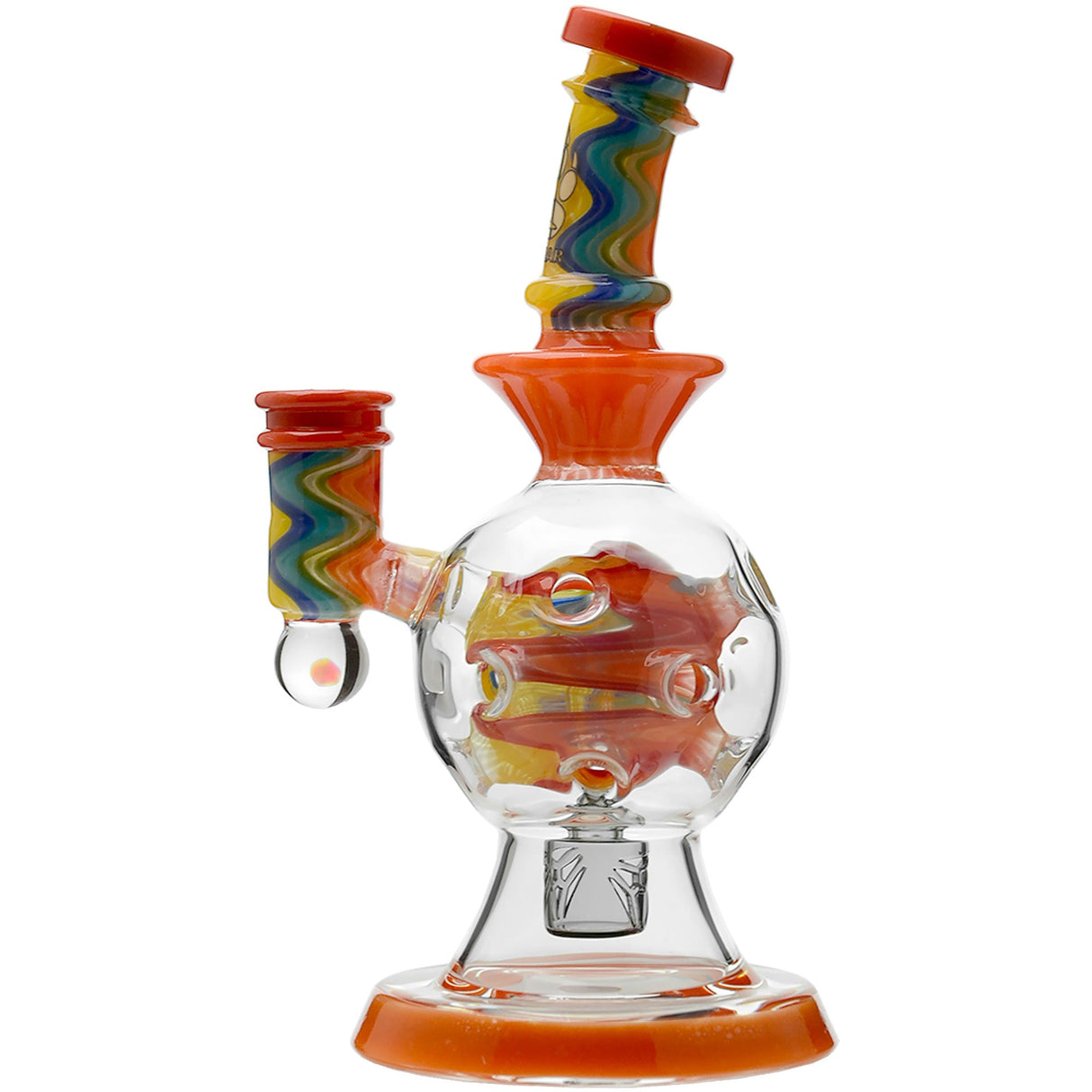Calibear 8'' Fabyrinth Seed Of Life Perc Dab Rig