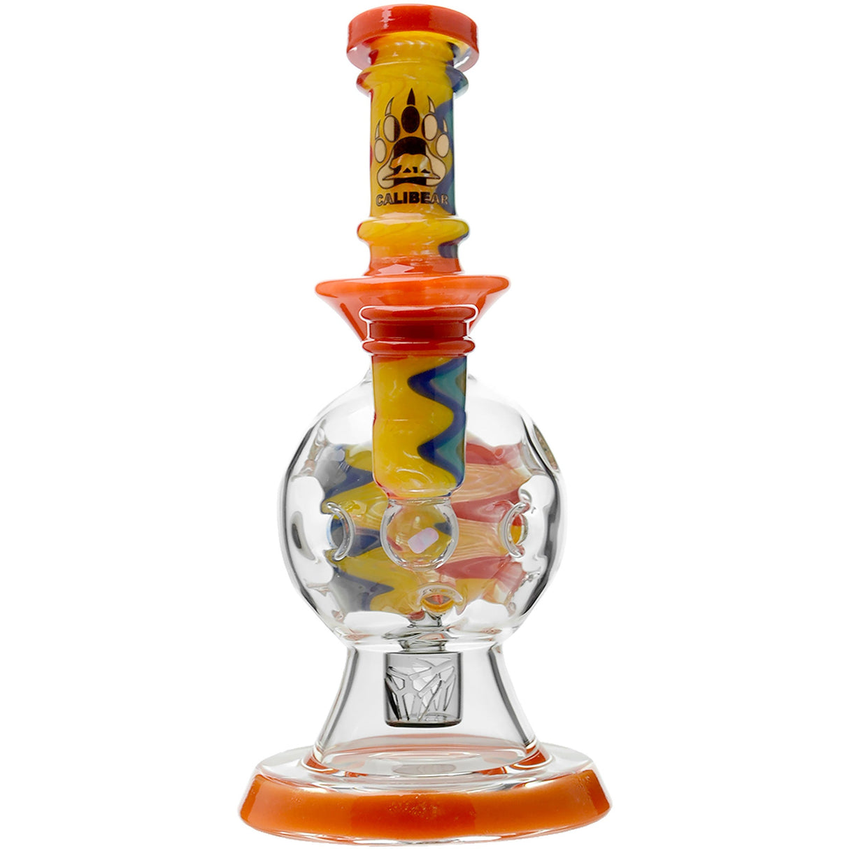 Calibear 8'' Fabyrinth Seed Of Life Perc Dab Rig