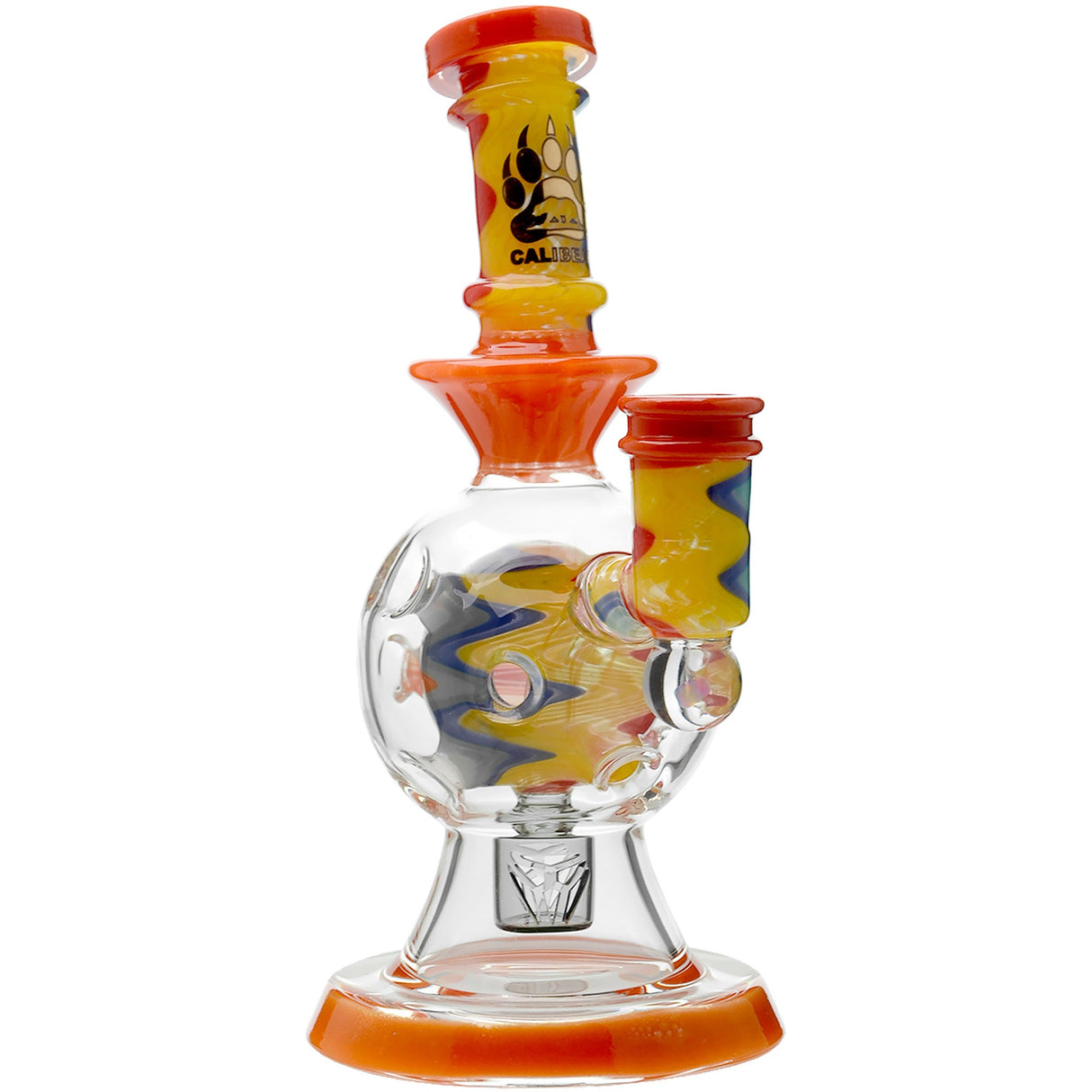 Calibear 8'' Fabyrinth Seed Of Life Perc Dab Rig