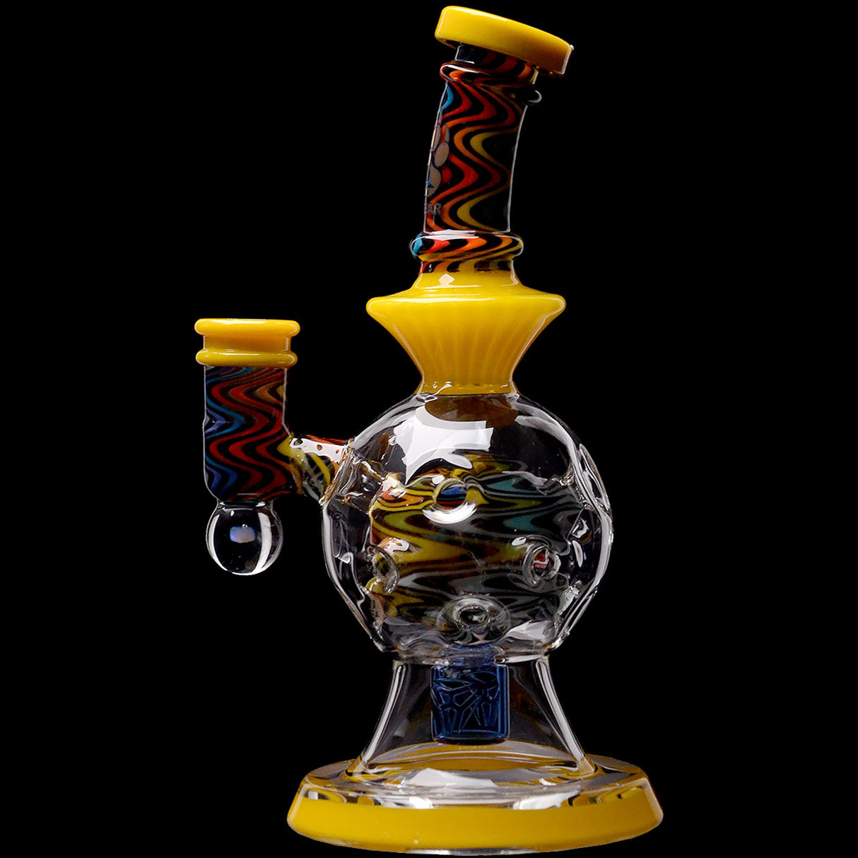 Calibear 8'' Fabyrinth Seed Of Life Perc Dab Rig