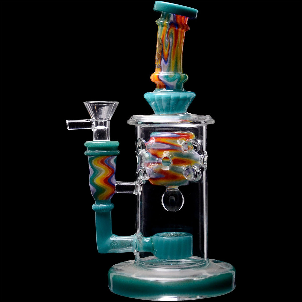 Calibear 8'' Ocean Drift Flower of Life Dab Rig