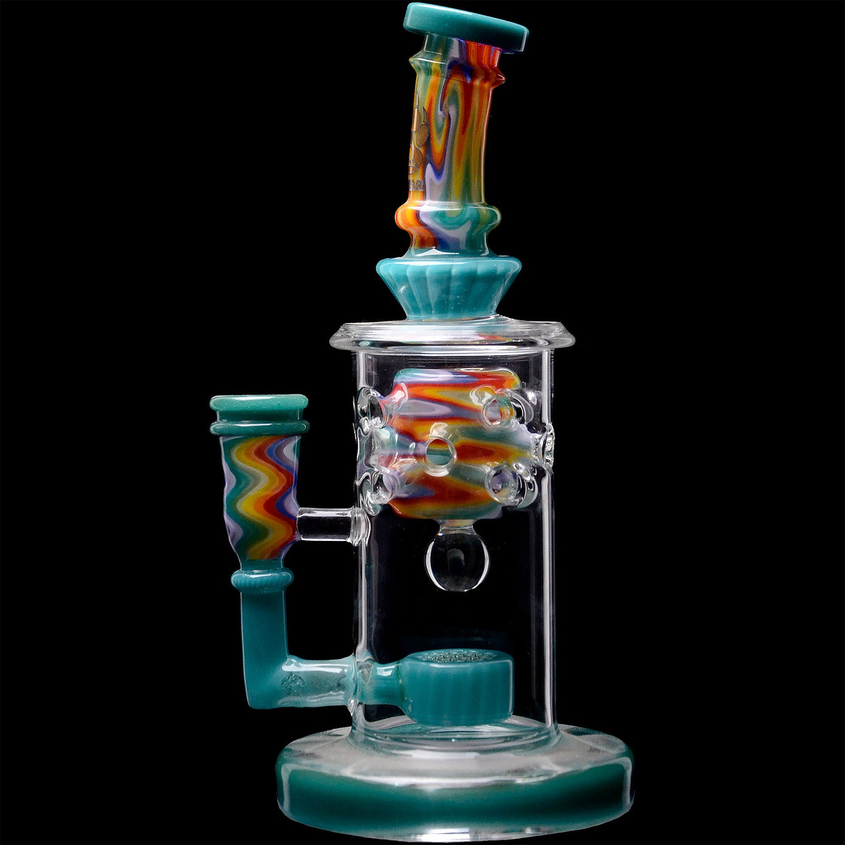 Calibear 8'' Ocean Drift Flower of Life Dab Rig
