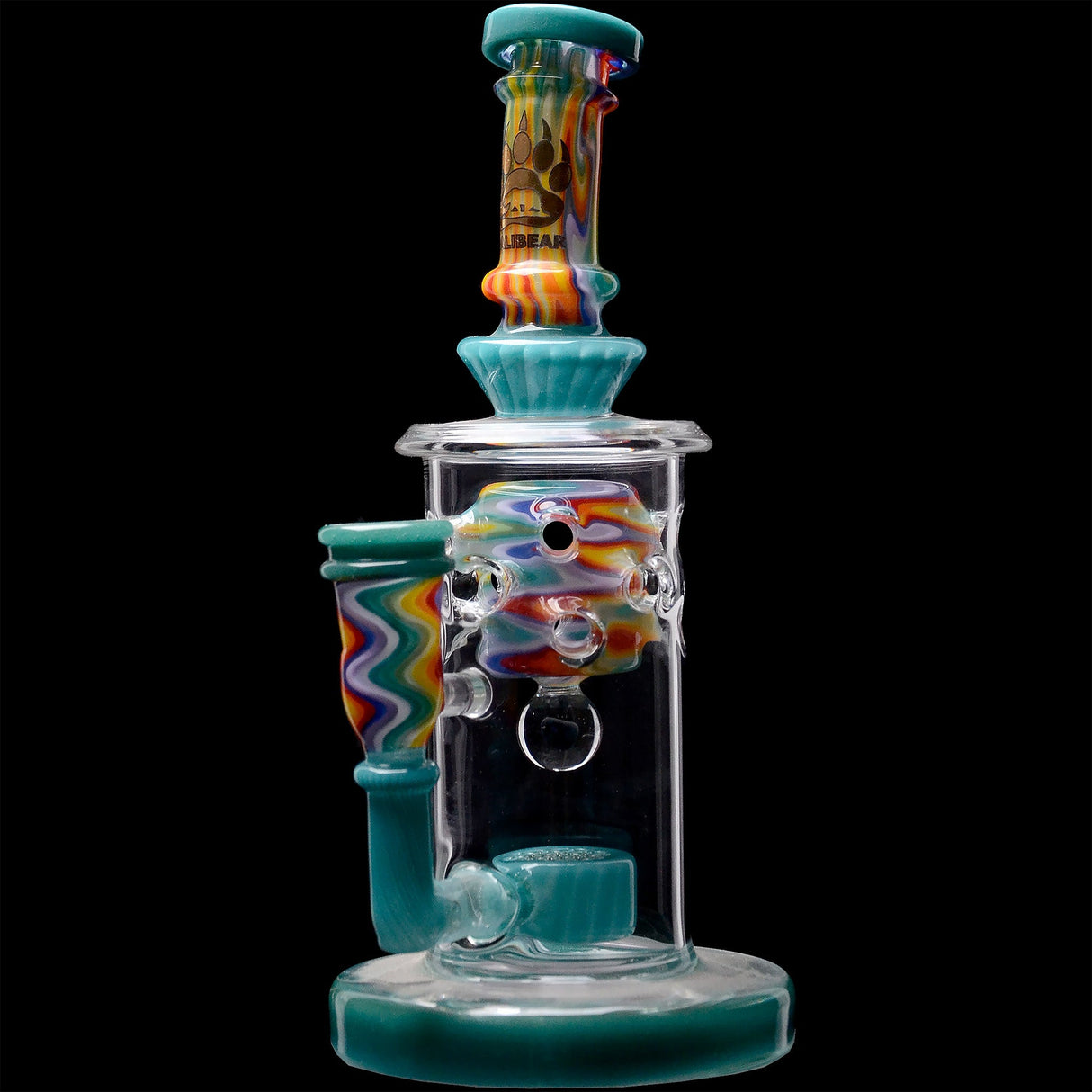 Calibear 8'' Ocean Drift Flower of Life Dab Rig