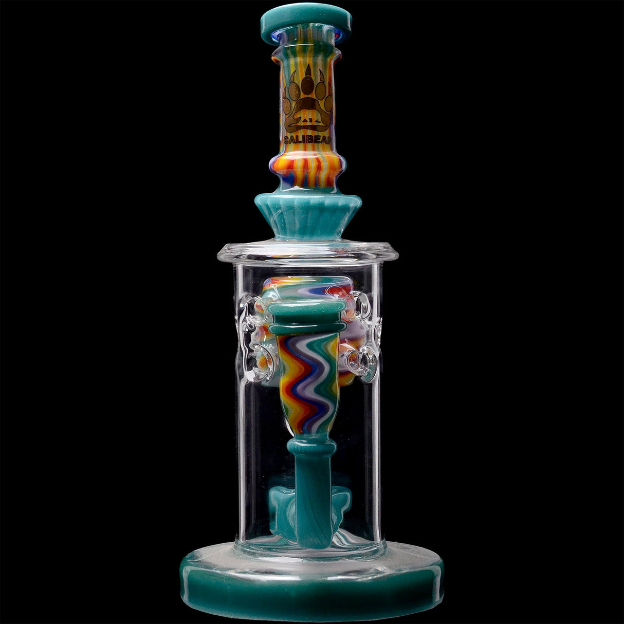 Calibear 8'' Ocean Drift Flower of Life Dab Rig