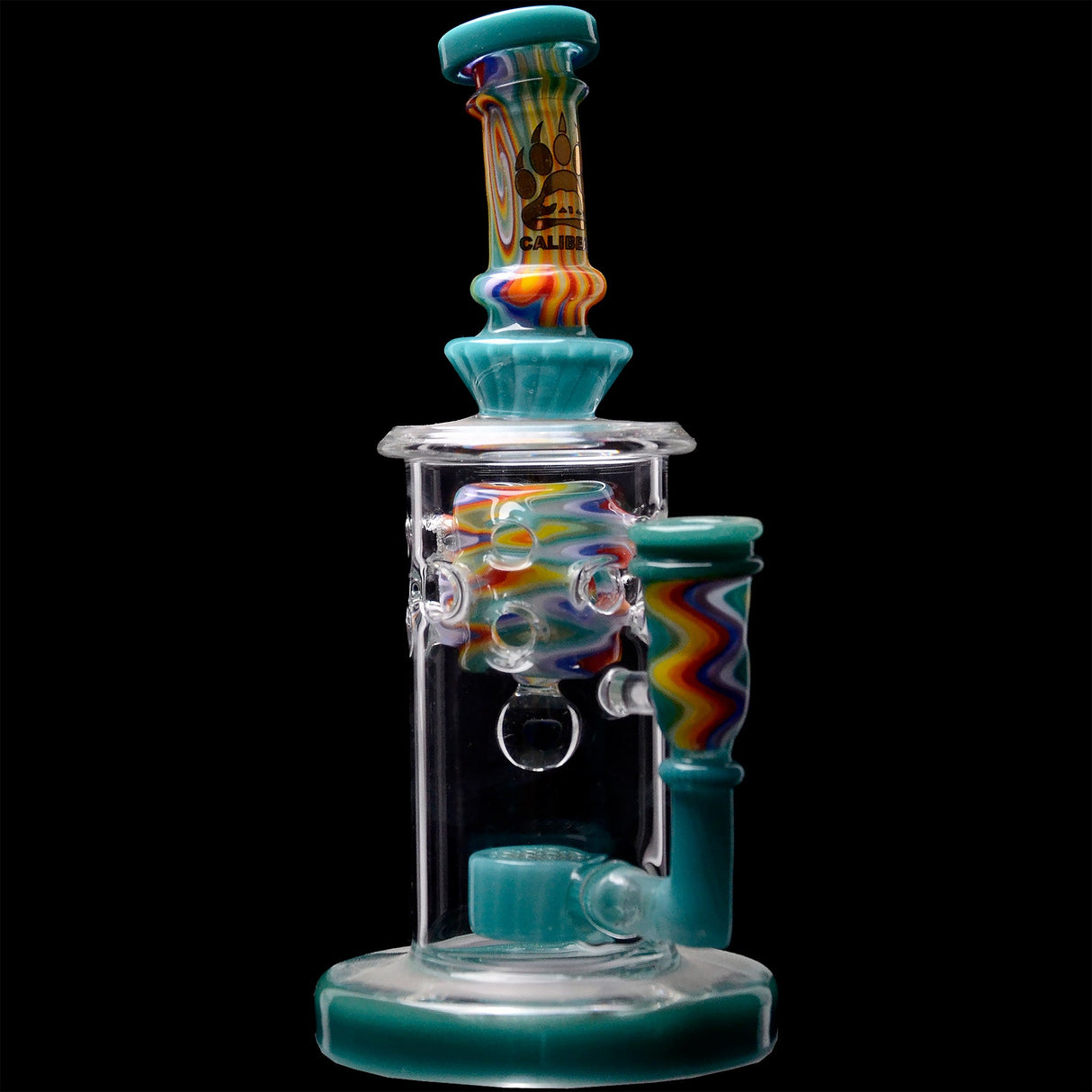 Calibear 8'' Ocean Drift Flower of Life Dab Rig