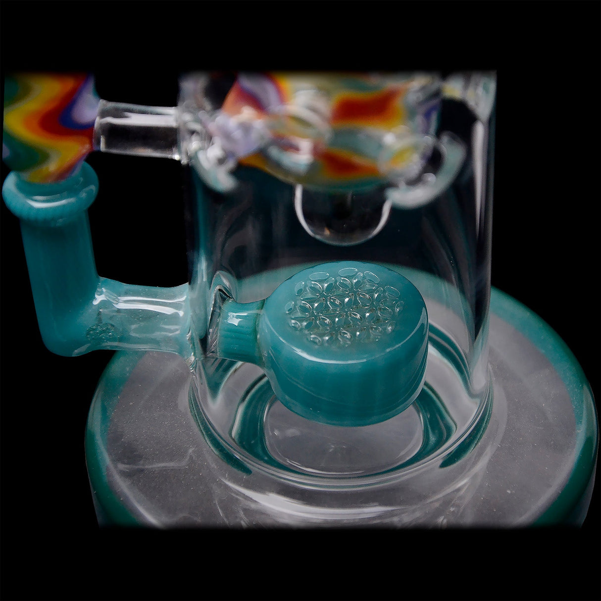 Calibear 8'' Ocean Drift Flower of Life Dab Rig