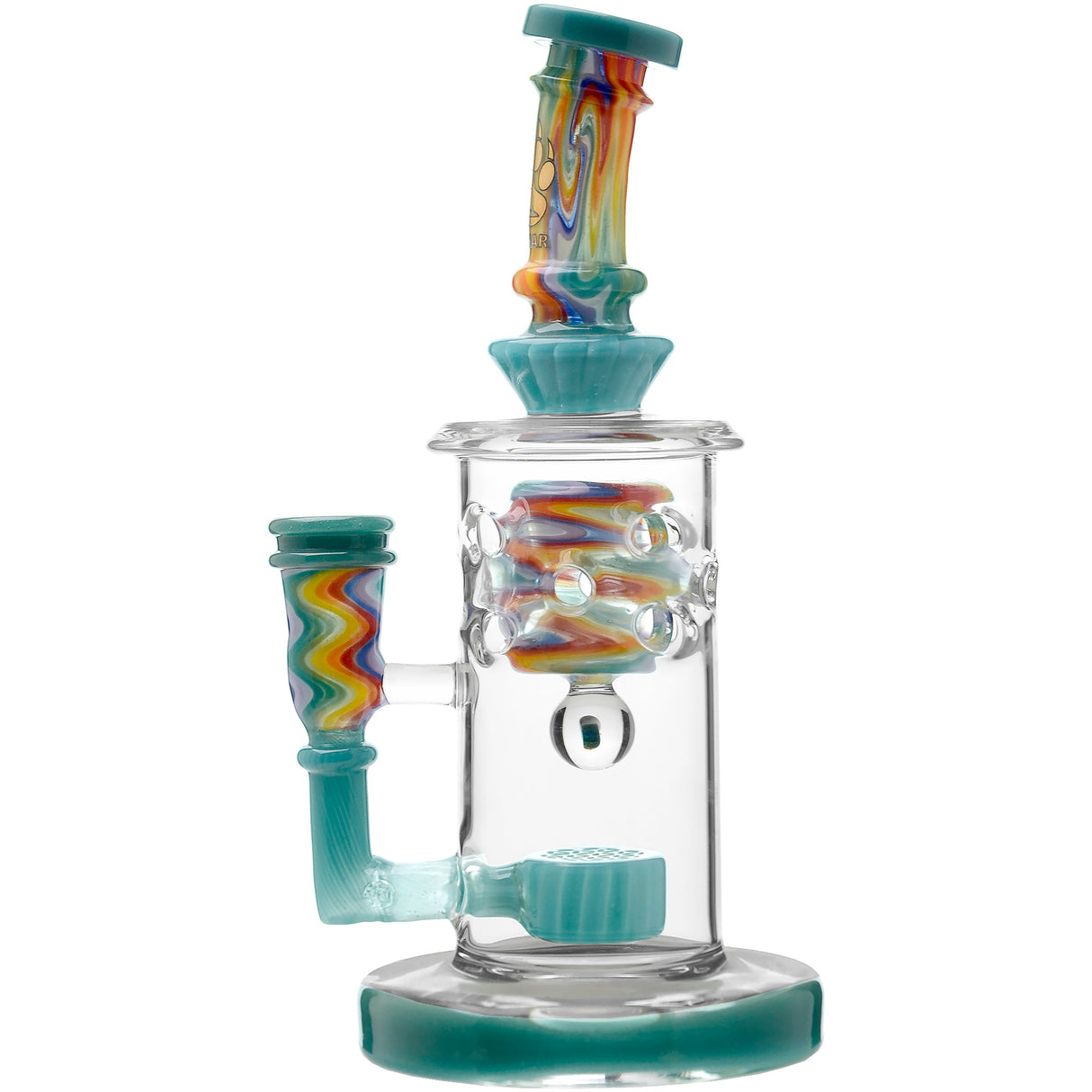 Calibear 8'' Ocean Drift Flower of Life Dab Rig
