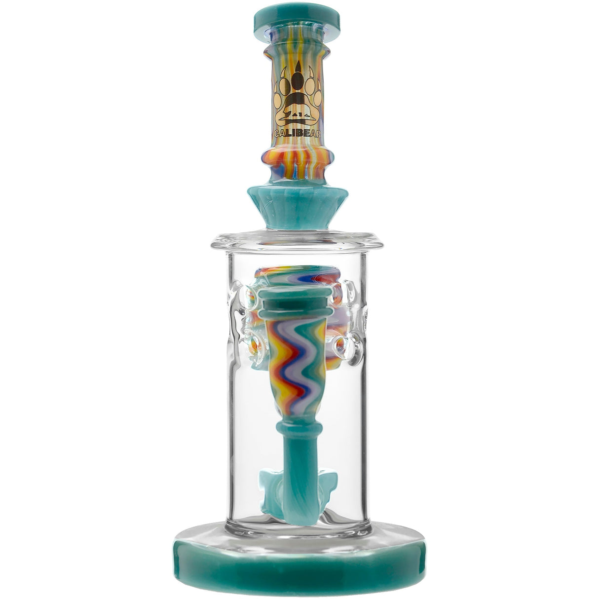 Calibear 8'' Ocean Drift Flower of Life Dab Rig