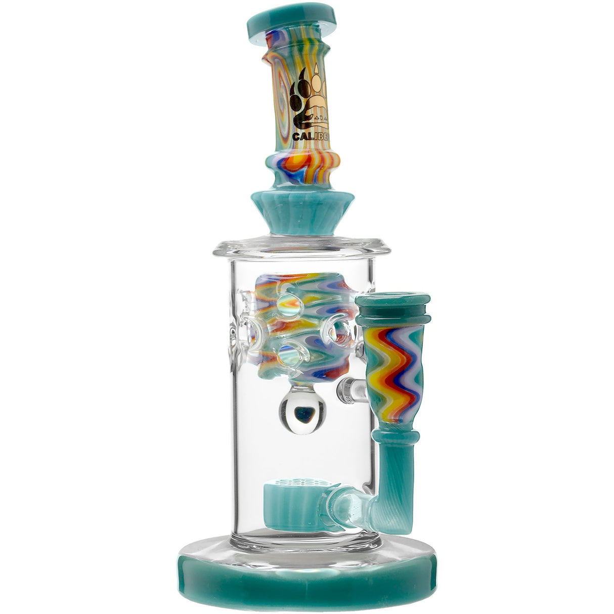 Calibear 8'' Ocean Drift Flower of Life Dab Rig